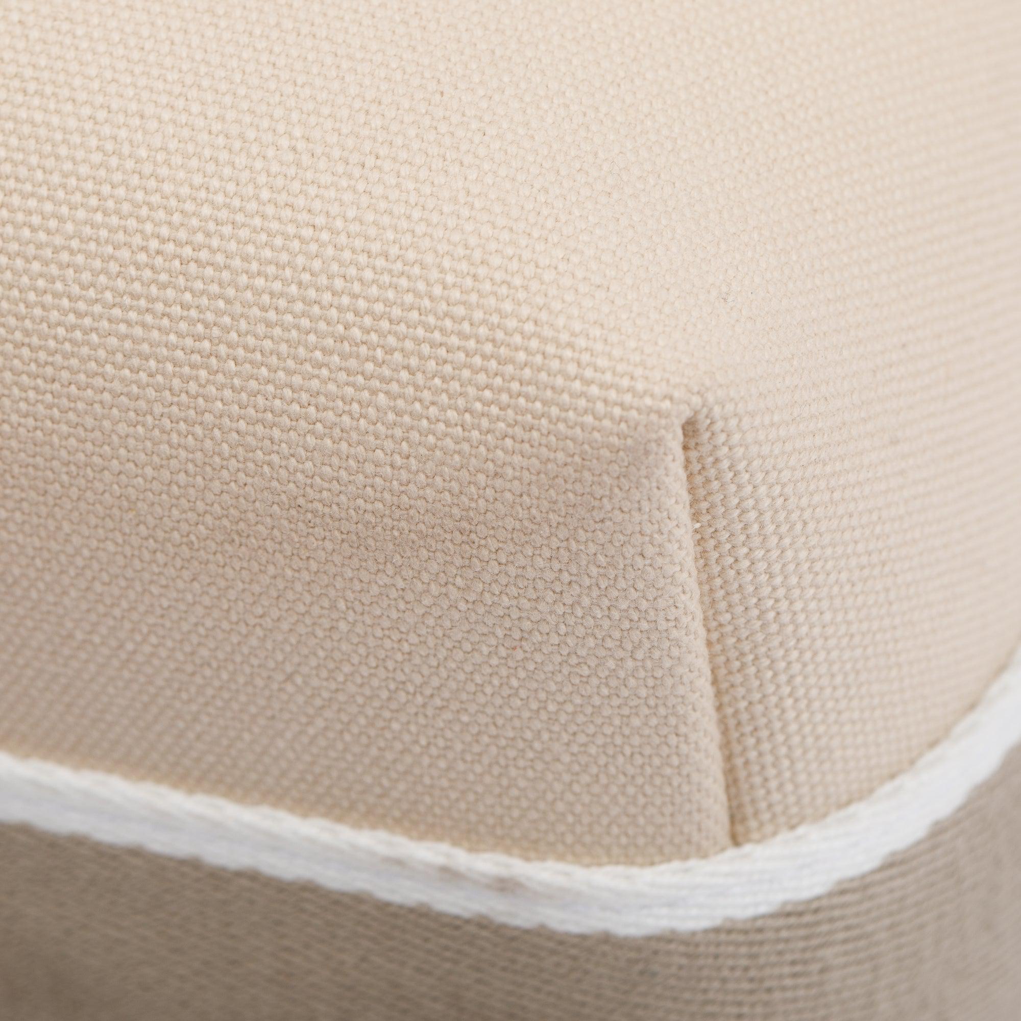 Hermes Small Neutral Toile Bride-A-Brac Case