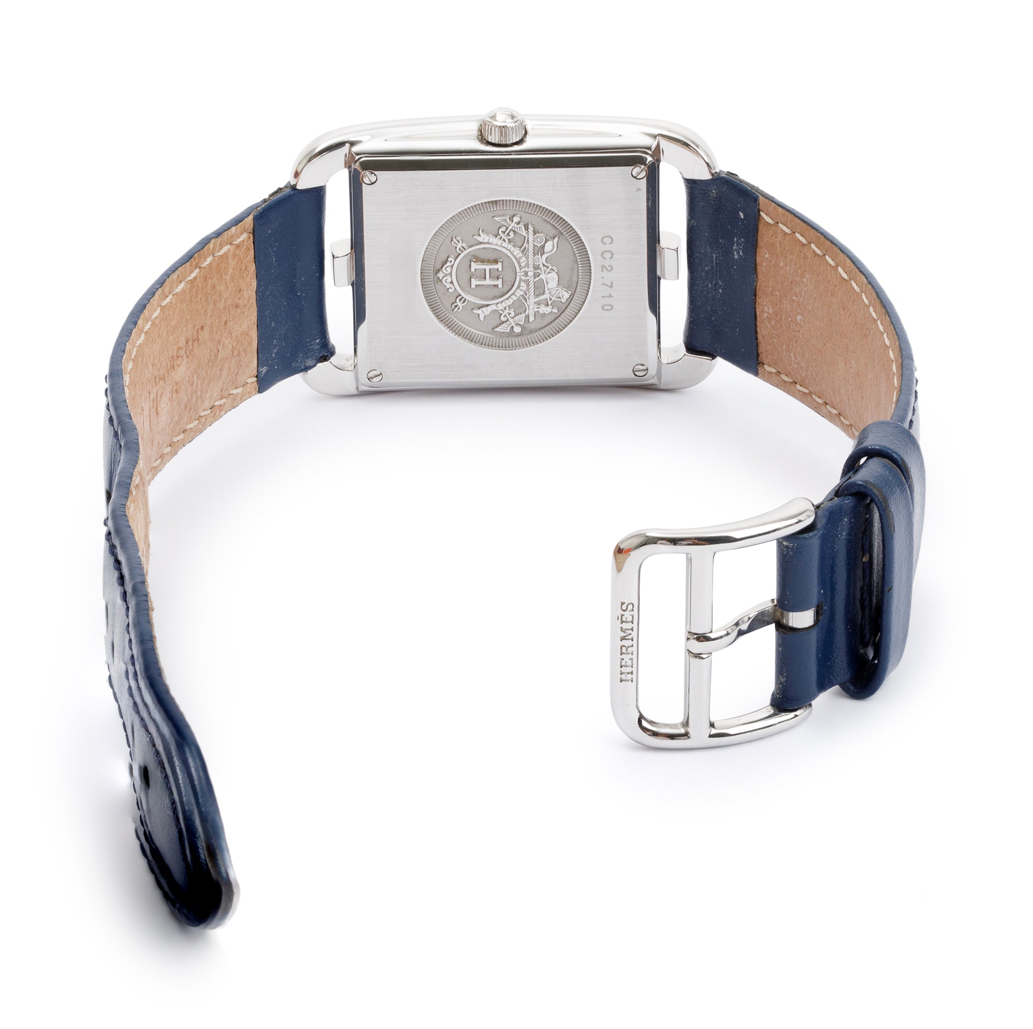 Hermes Stainless Steel Cape Cod 29 MM Watch w/ Box & Papers