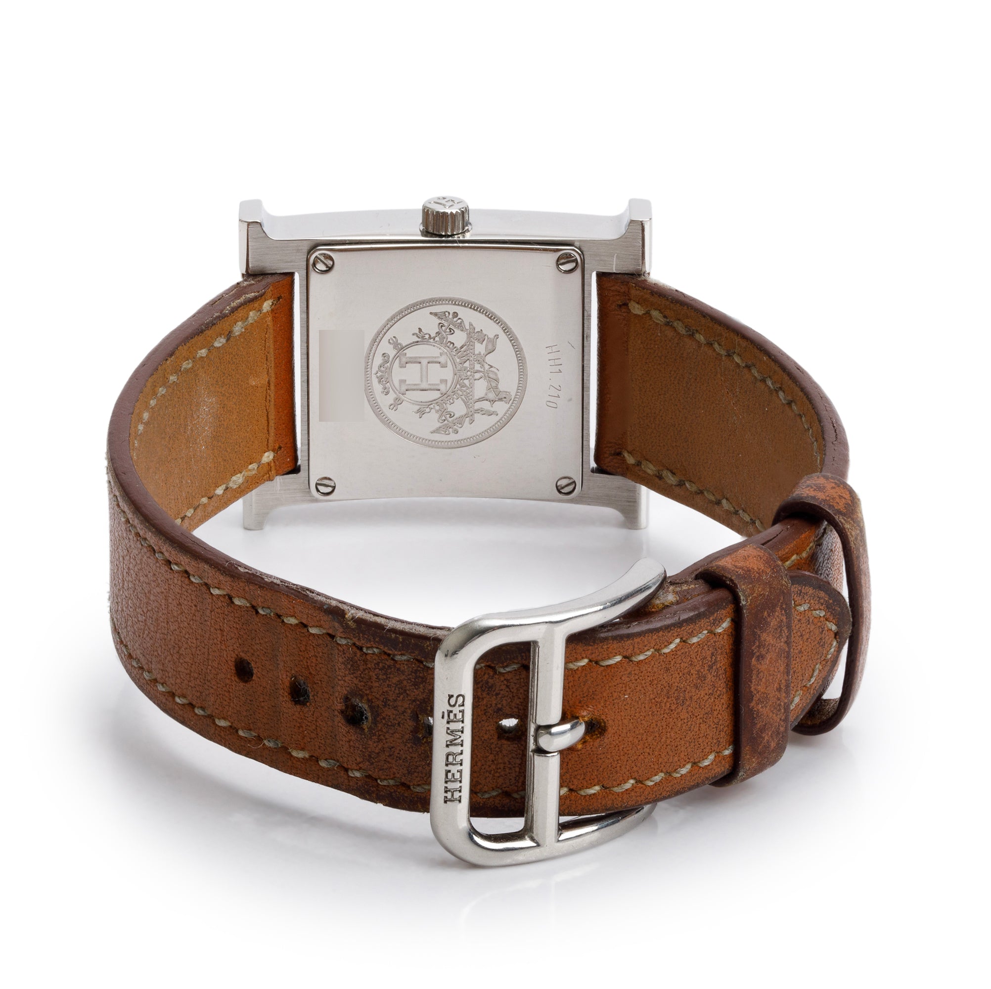 Hermes Stainless Steel Heure H Mini Model 21 MM Watch