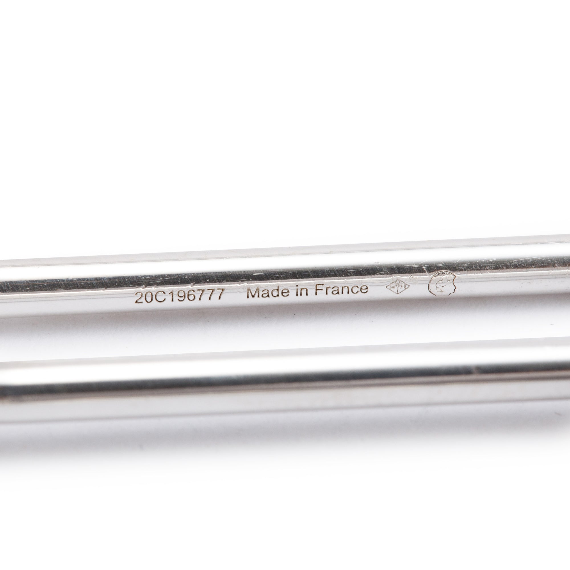 Hermes Sterling Silver Chaine D'Ancre Twist Bracelet w/ Box