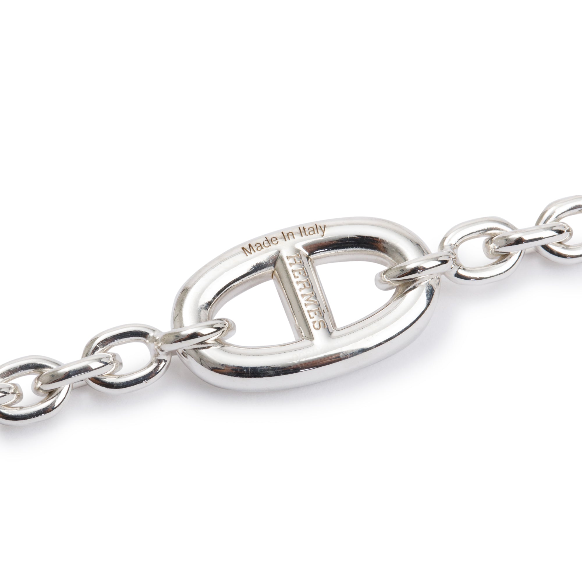Hermes Sterling Silver Farandole Bracelet w/ Box