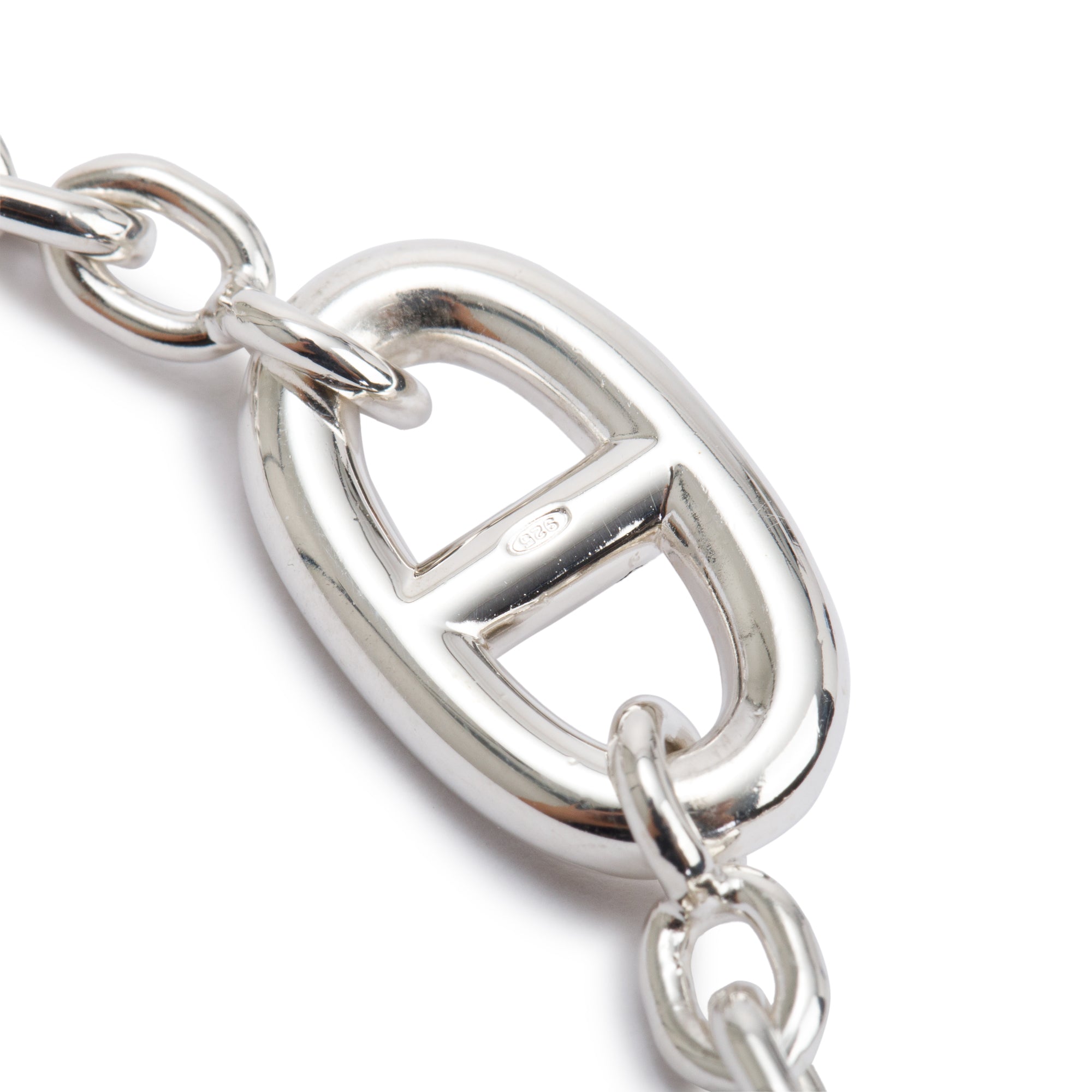 Hermes Sterling Silver Farandole Bracelet w/ Box
