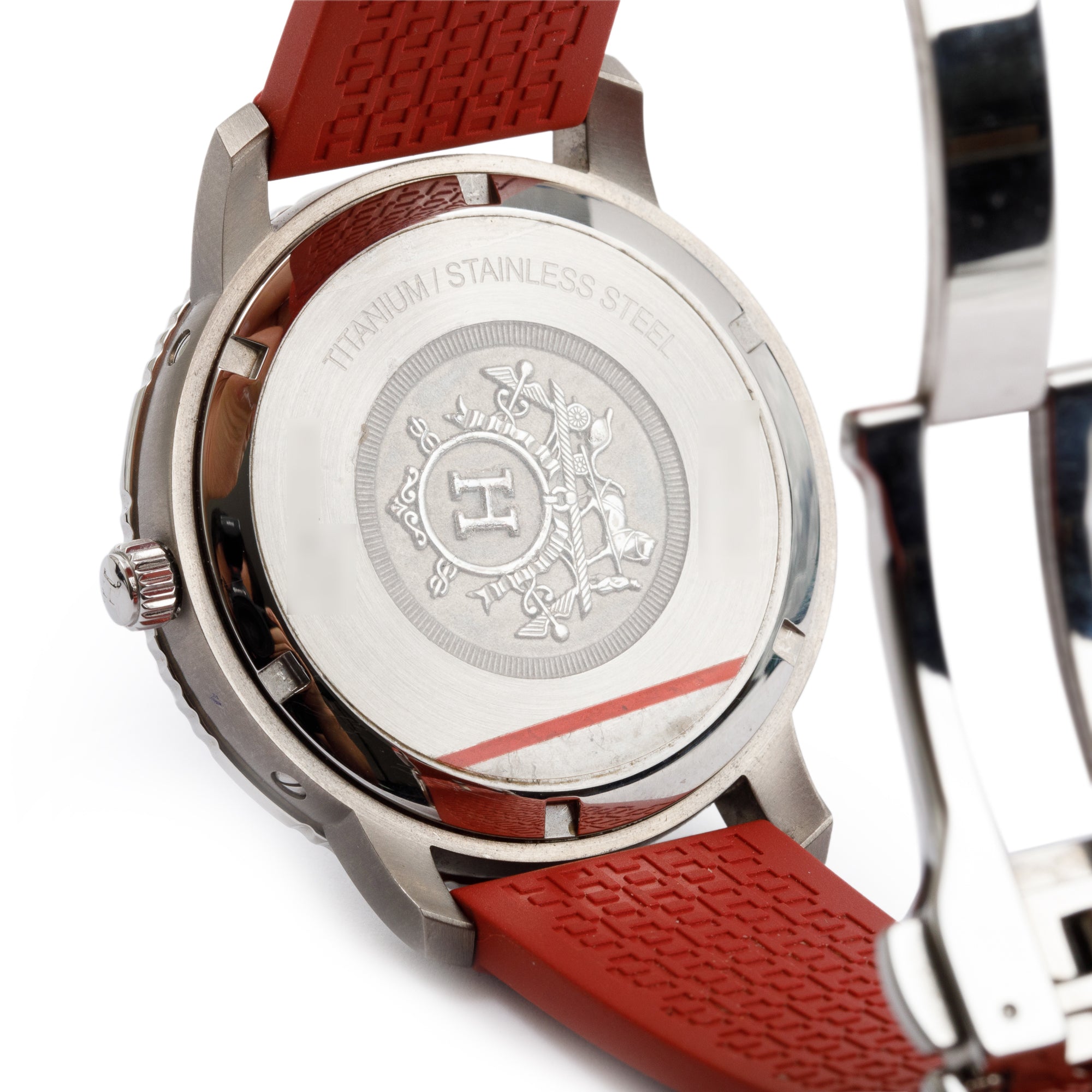 Hermes Titanium Clipper Sport Automatic 41 MM Watch