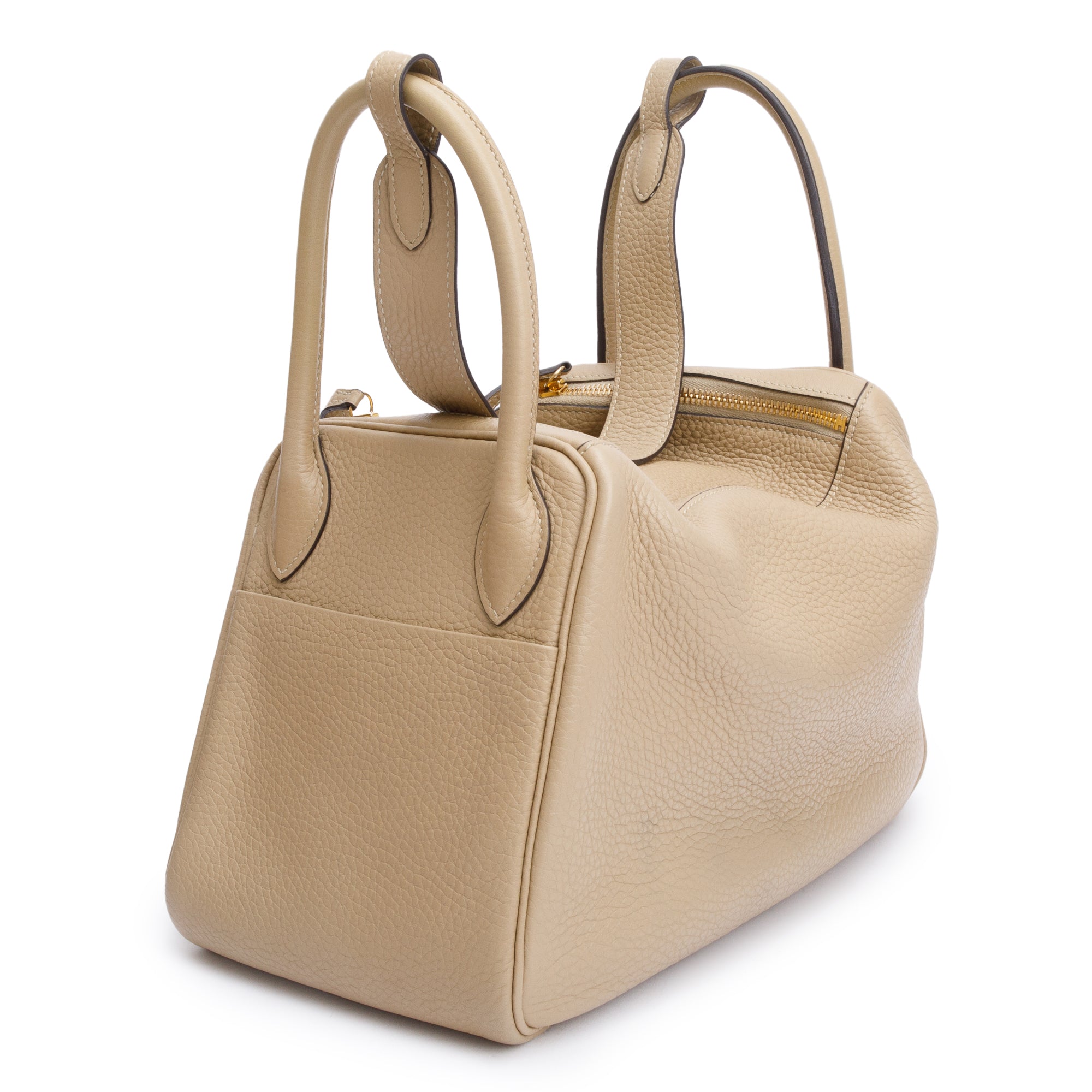 Hermes Trench Clemence Leather Lindy 30