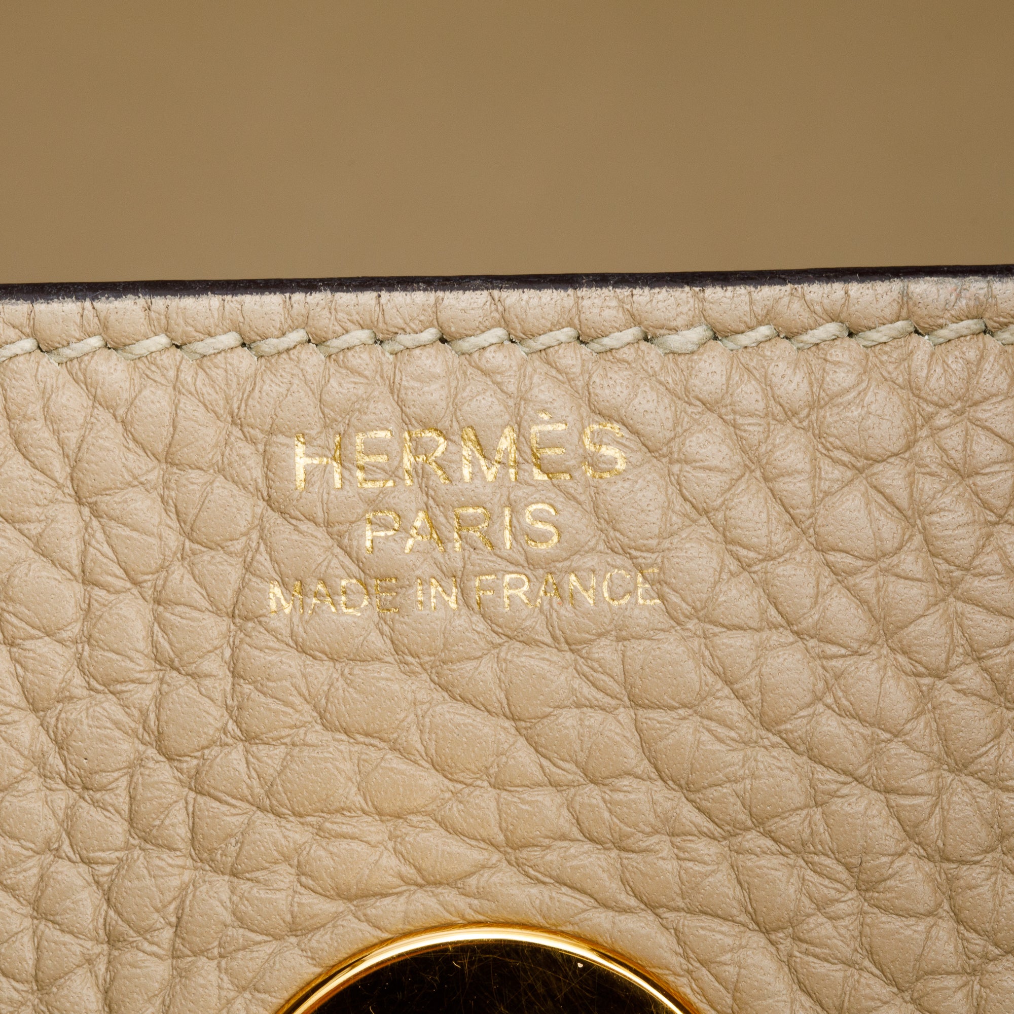 Hermes Trench Clemence Leather Lindy 30