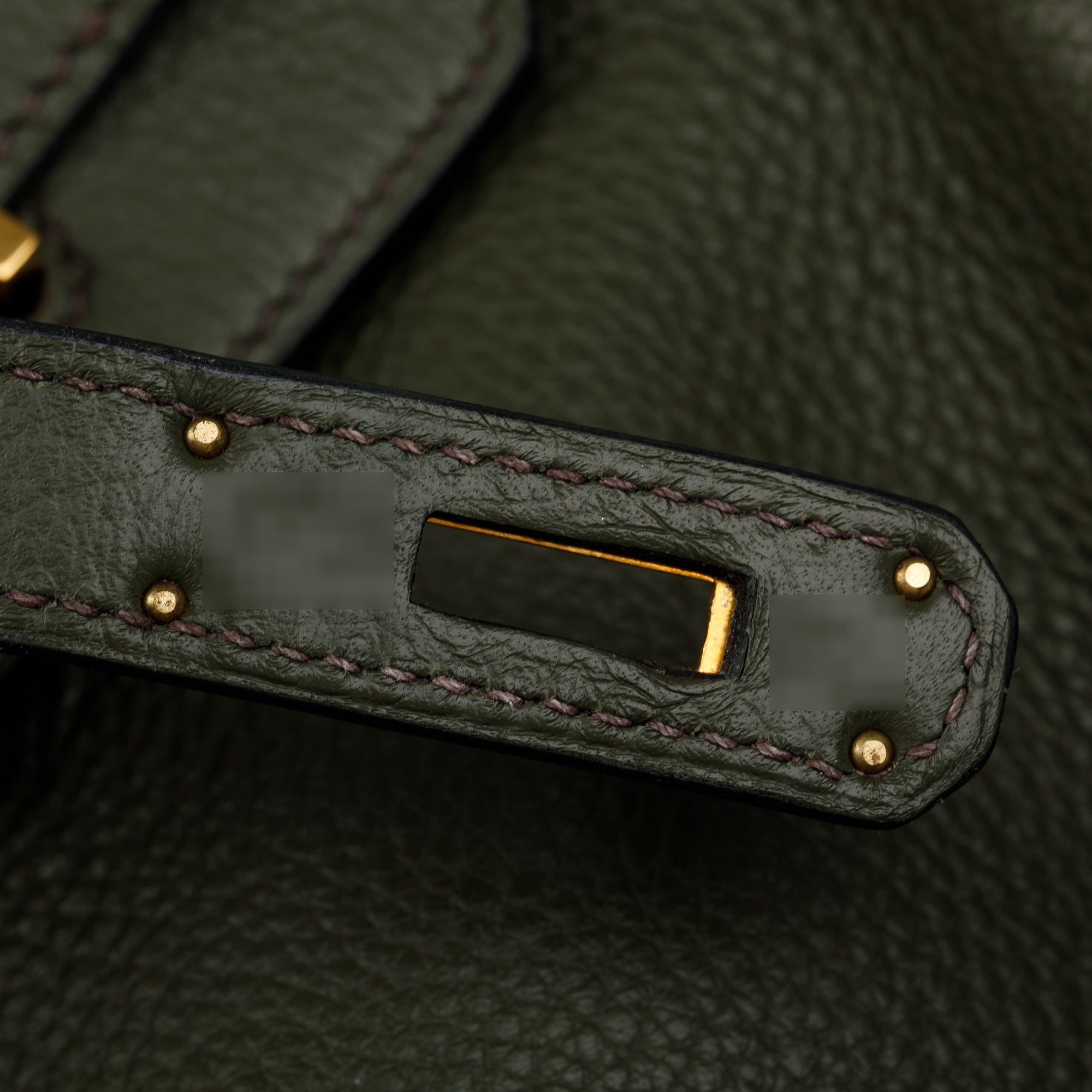 Hermes Vert De Gris Taurillon Clemence Birkin 35