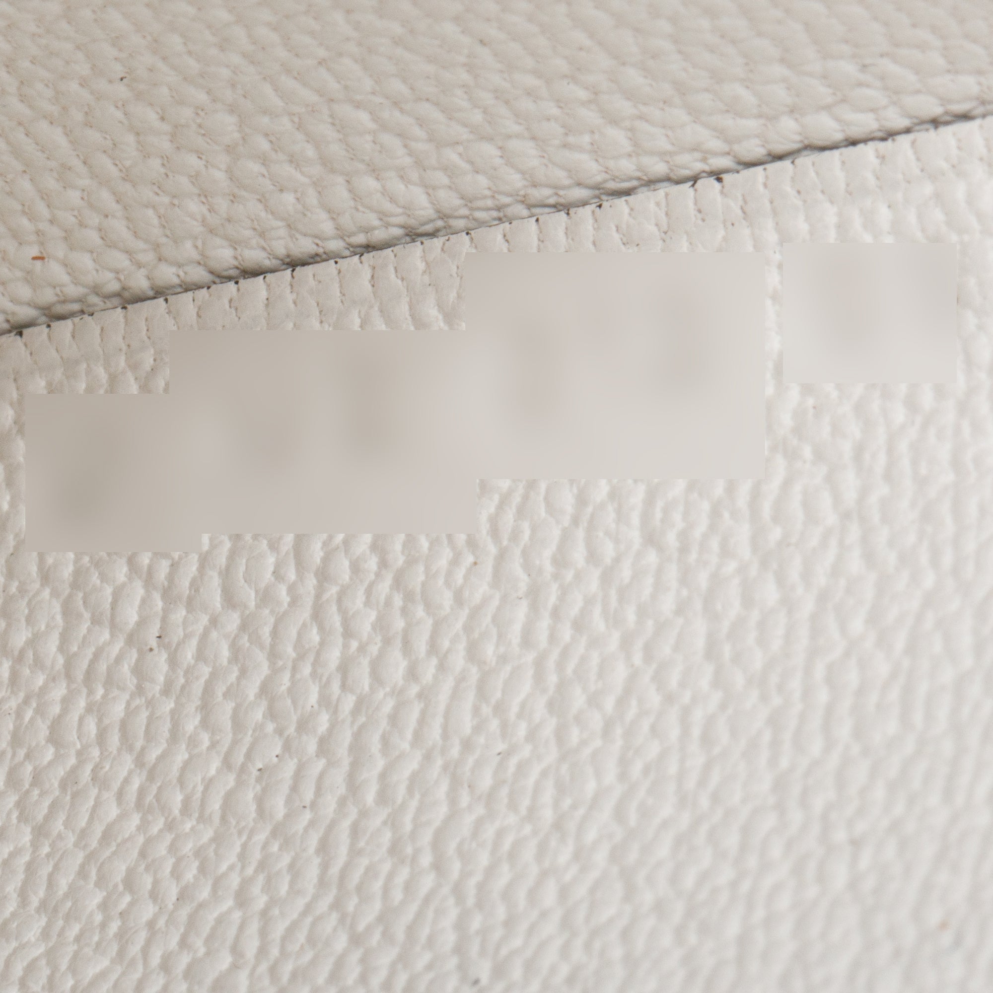 Hermes White Swift Leather Bouquet Calvi Duo Card Case w/ Box