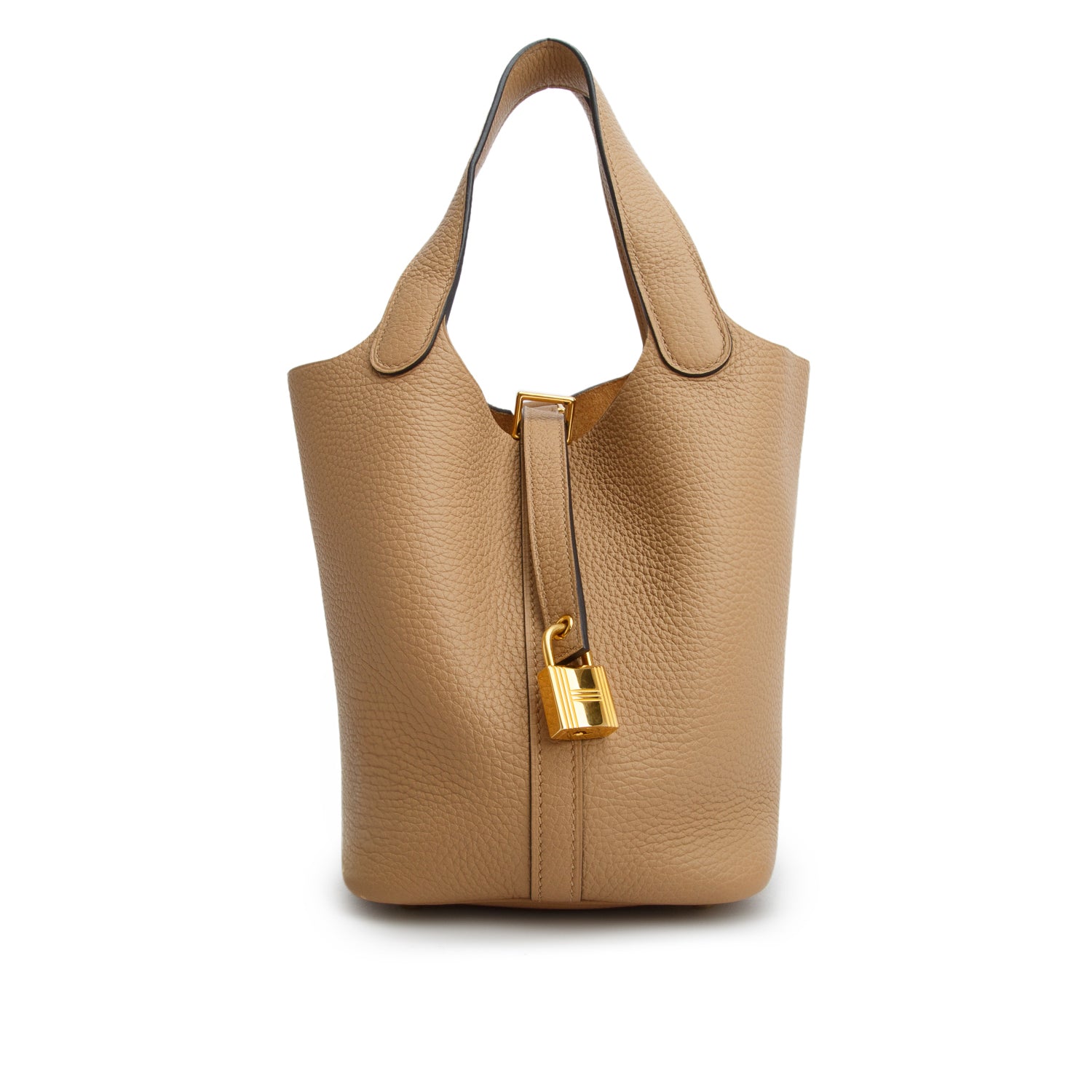 Hermes 2023 Biscuit Taurillon Clemence Picotin Lock 18