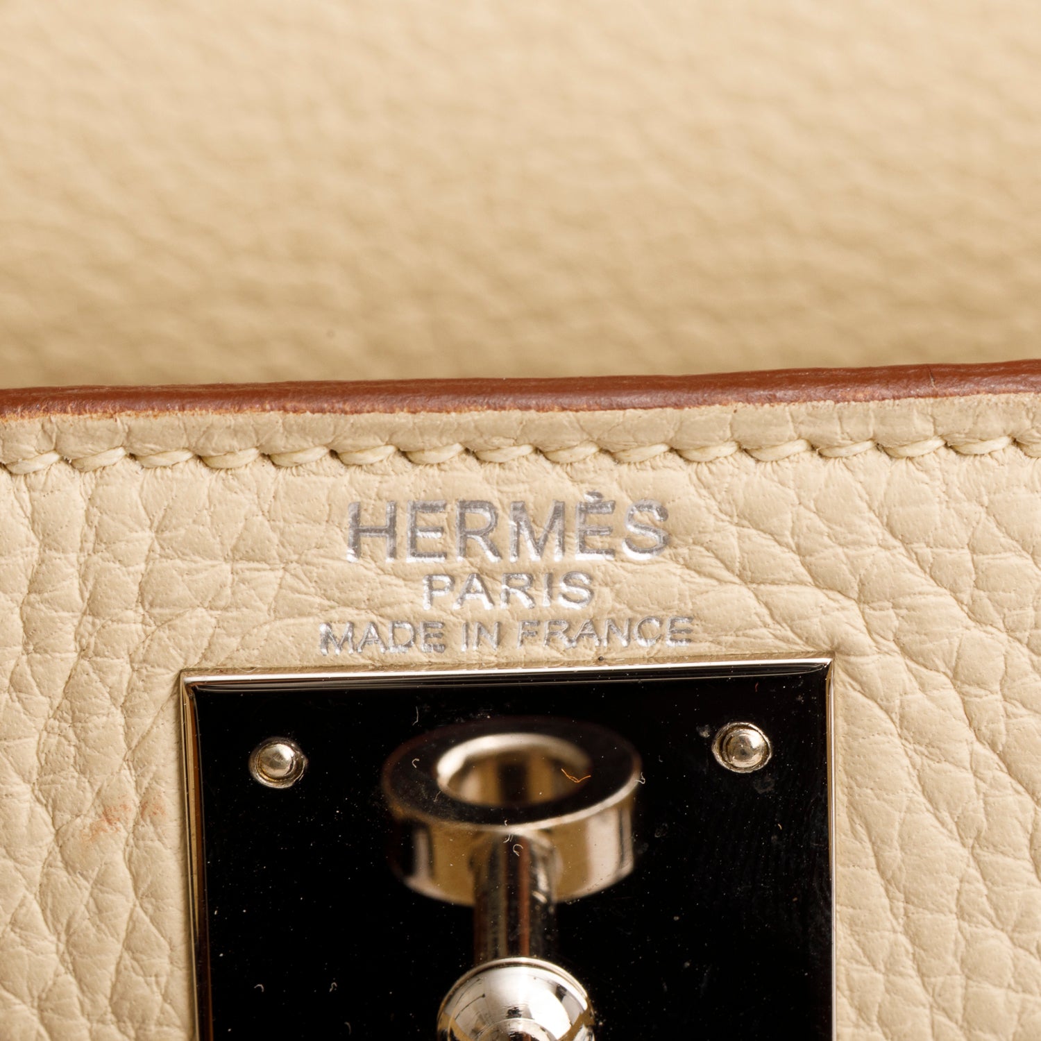 Hermes Craie Taurillon Clemence Kelly Retourne 28 w/ Strap