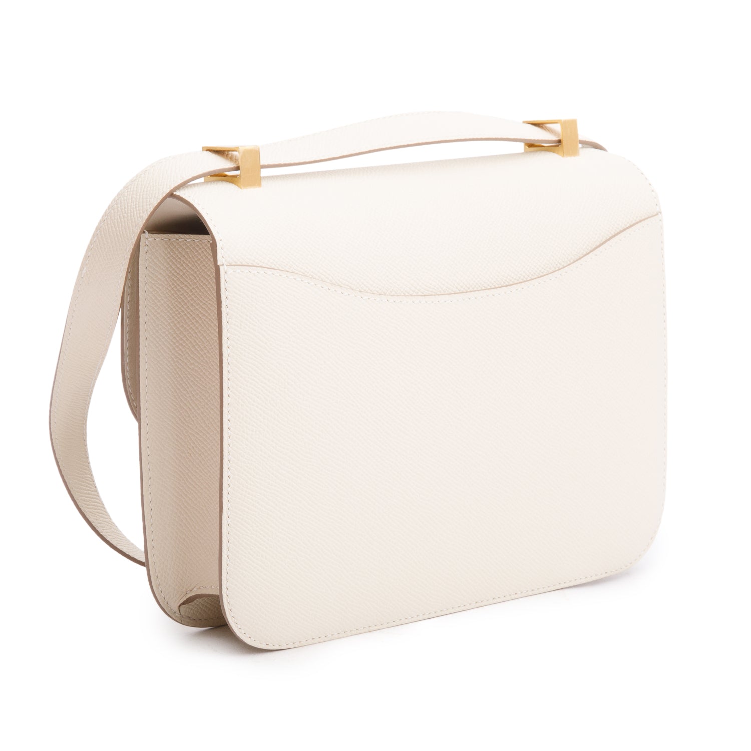 Hermes 2025 Craie Epsom Leather Constance 24 w/ Box & Receipt