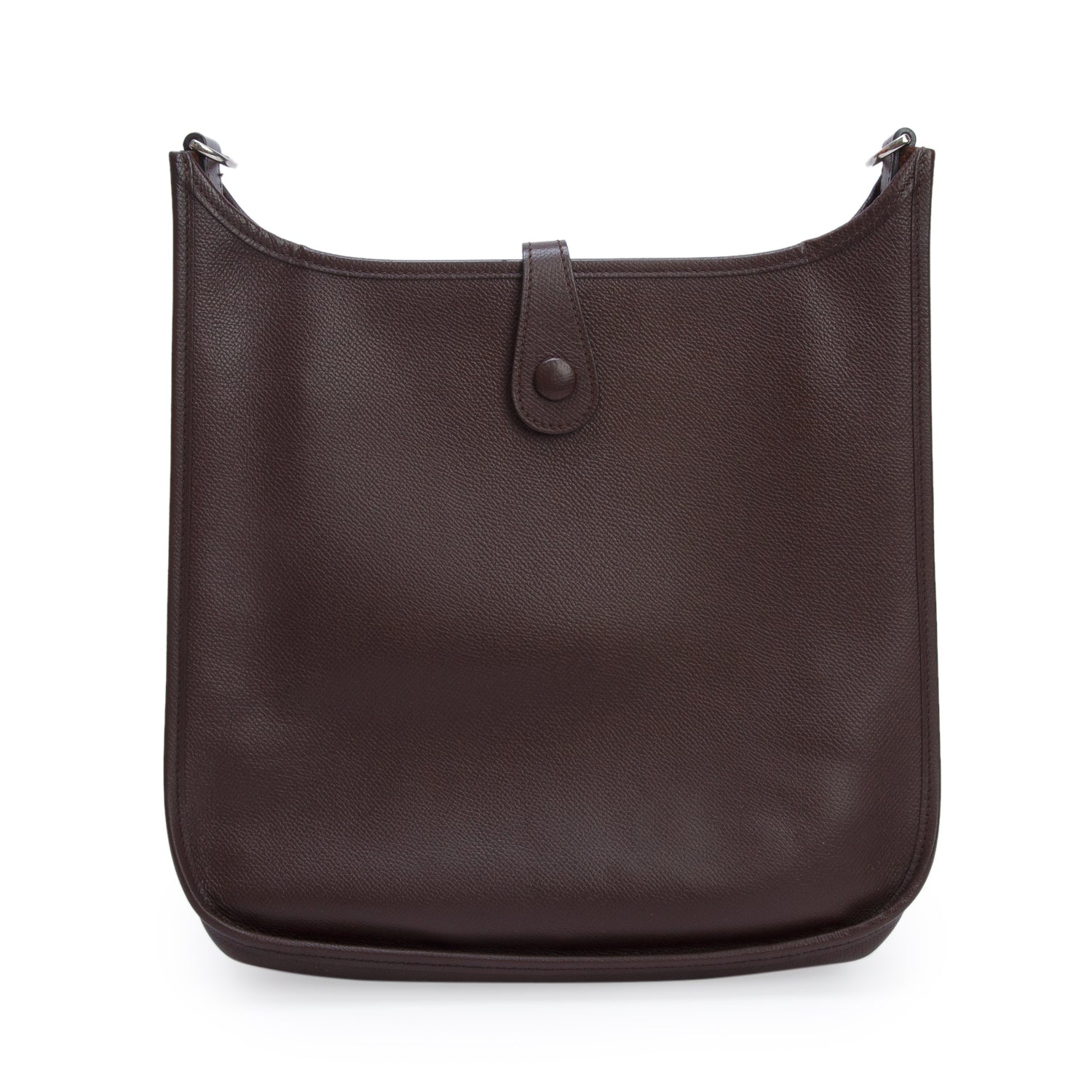 Hermes Chocolate Epsom Evelyne 29 Bag