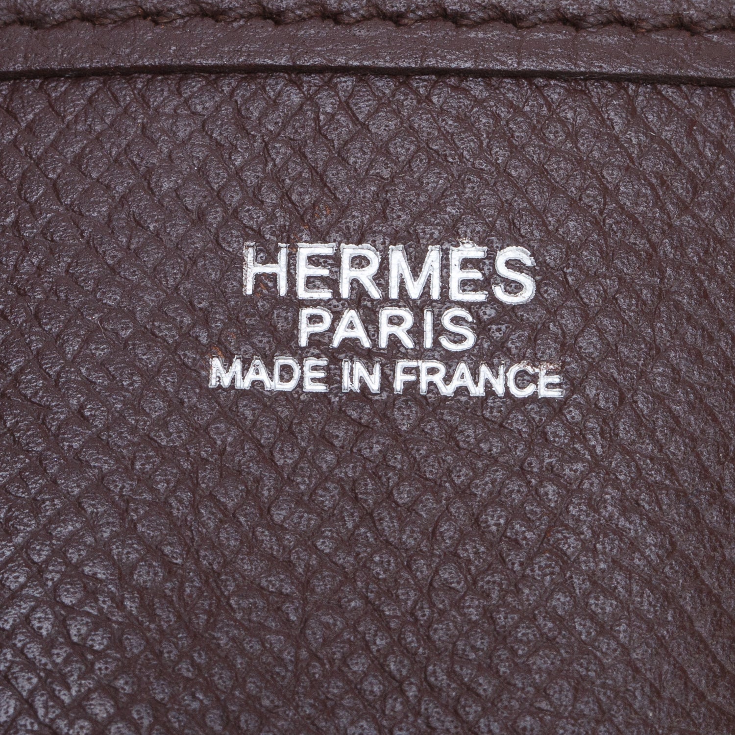 Hermes Chocolate Epsom Evelyne 29 Bag