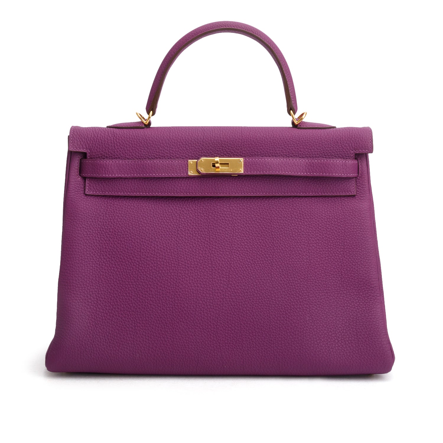 Hermes Anemone Clemence Kelly Retourne 35 w/ Strap