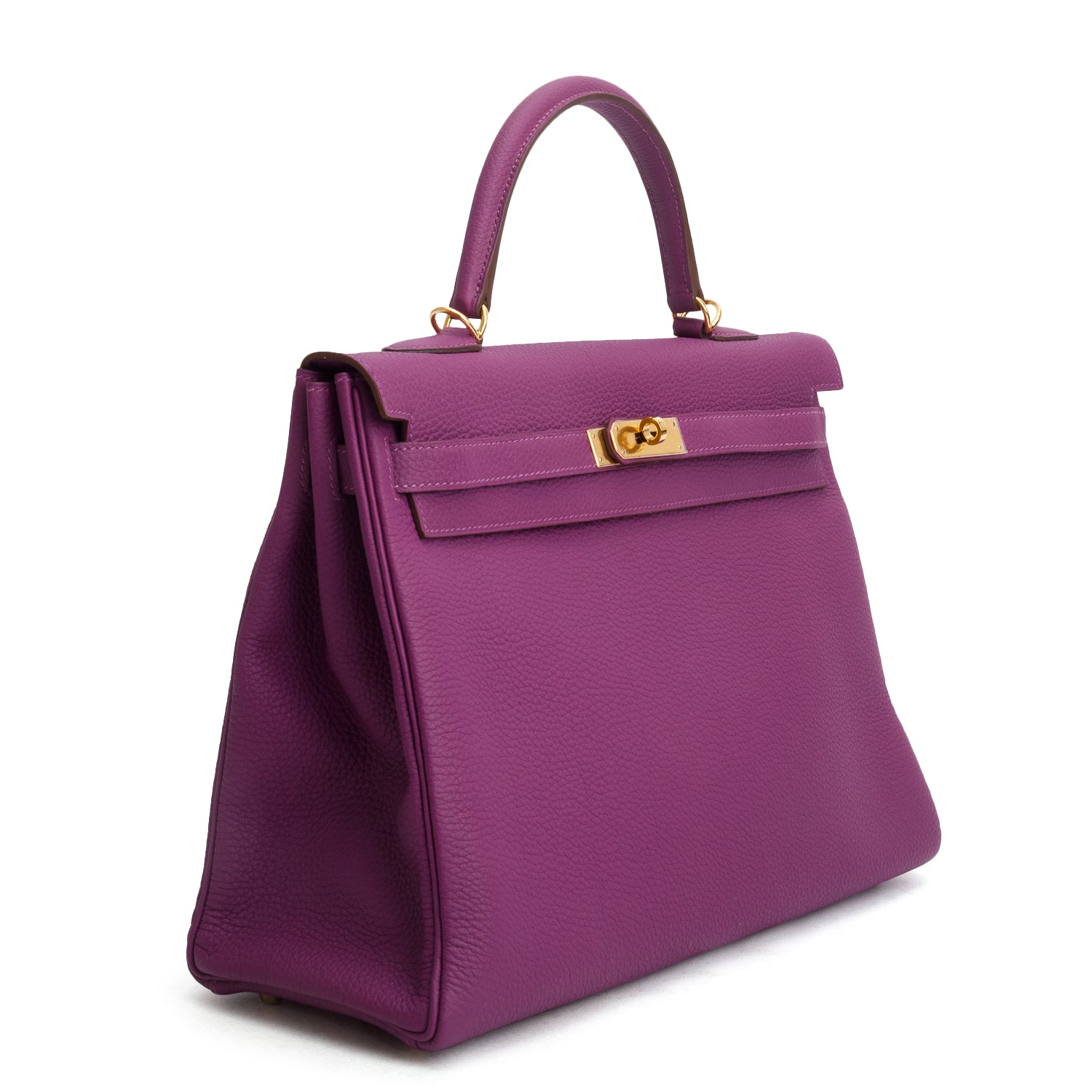 Hermes Anemone Clemence Kelly Retourne 35 w/ Strap