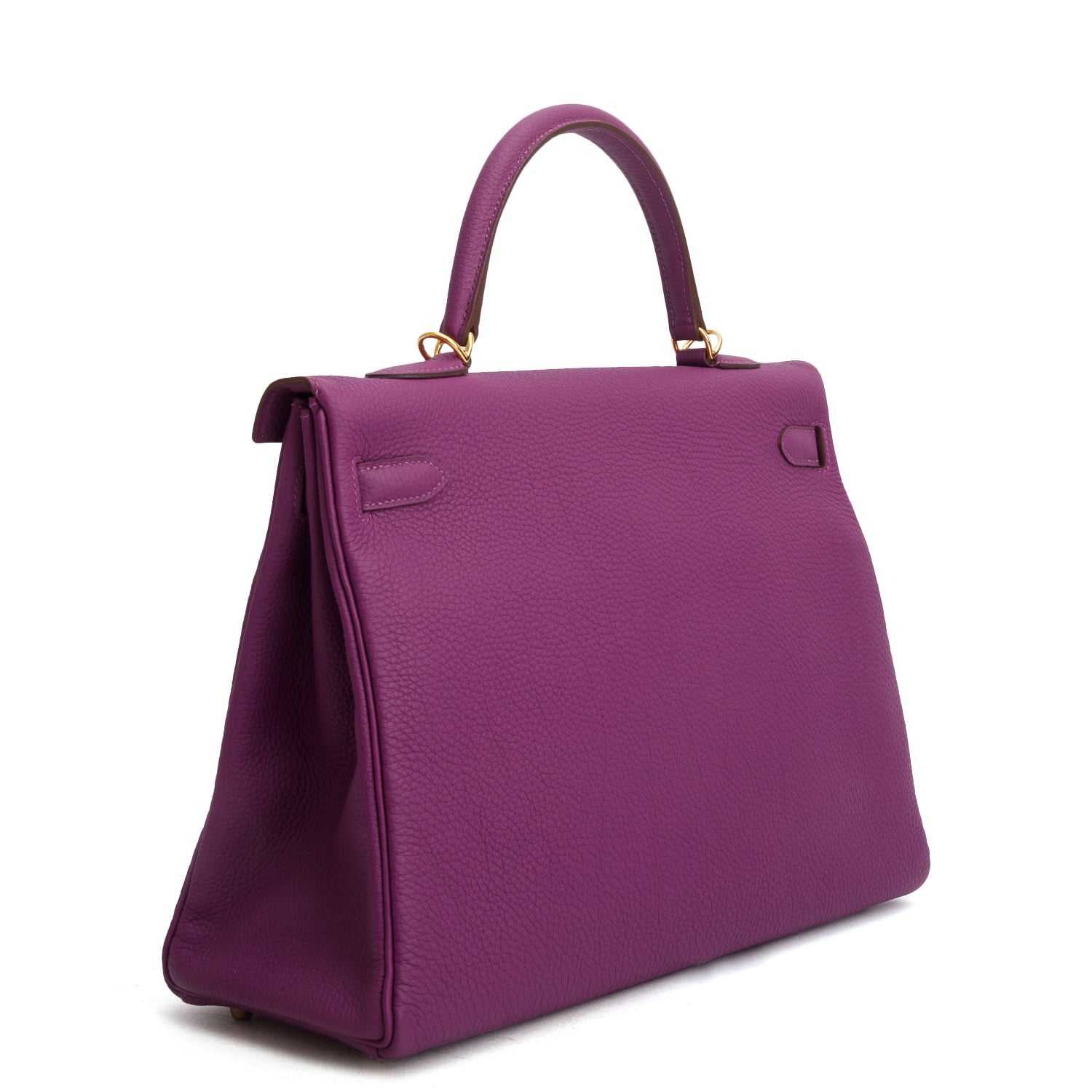 Hermes Anemone Clemence Kelly Retourne 35 w/ Strap
