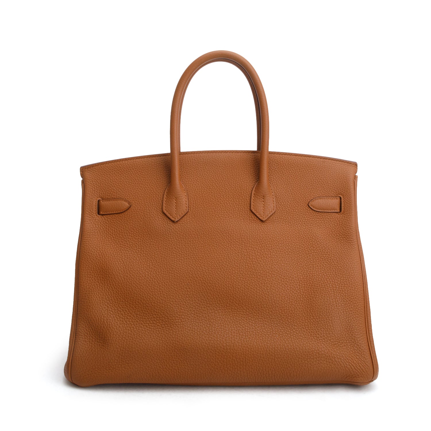 Hermes Gold Ambre Togo/Swift Officier Birkin 35