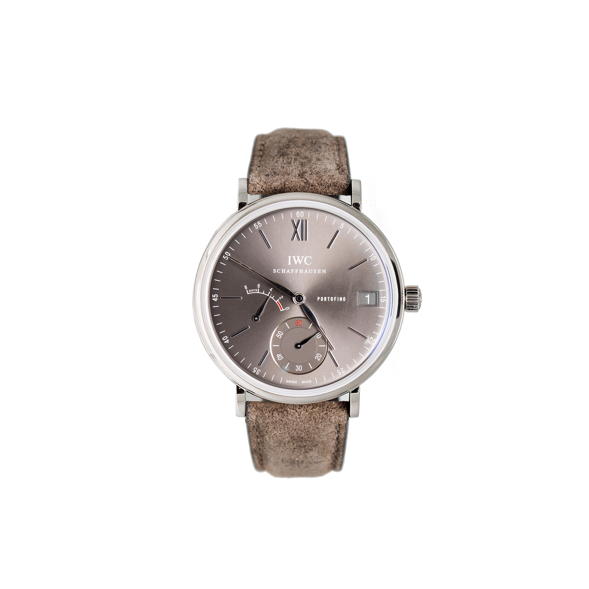 IWC Portofino Hand-Wound Eight Days Watch w/ Box