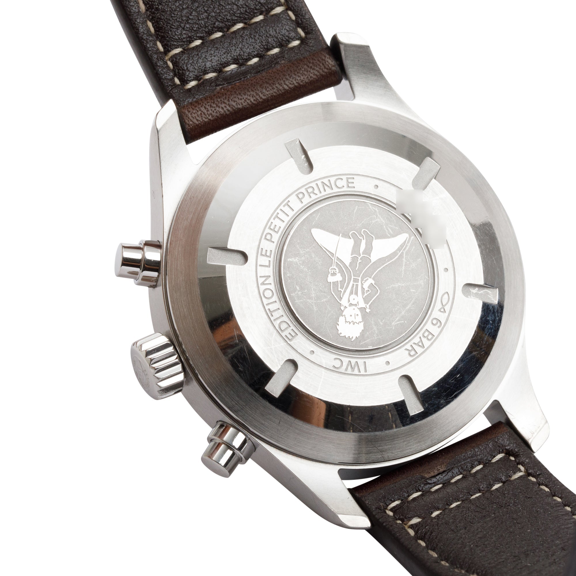 IWC Stainless Steel Le Petit Prince 43 MM Pilot Chronograph Automatic Watch