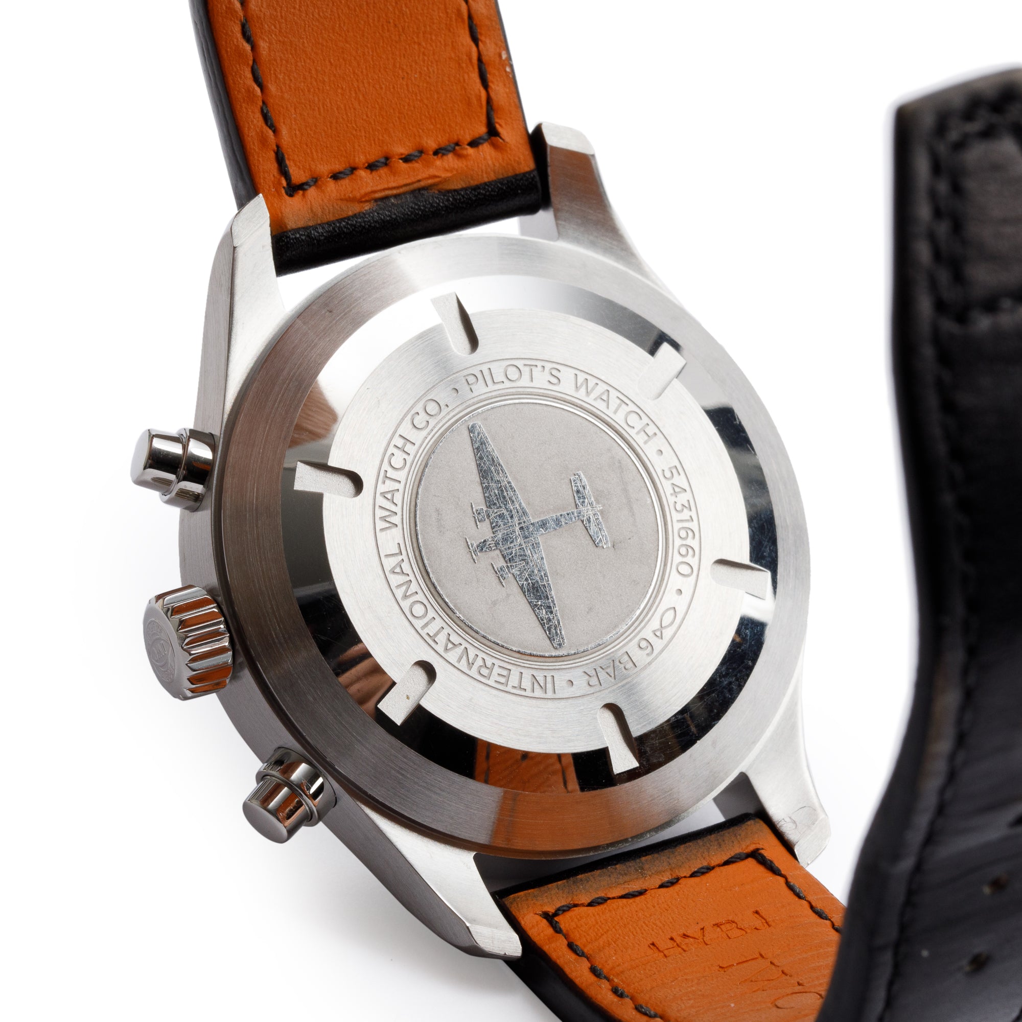 IWC Stainless Steel Pilot Chronograph 43 MM Automatic Watch IW377709 w/ Box & Papers