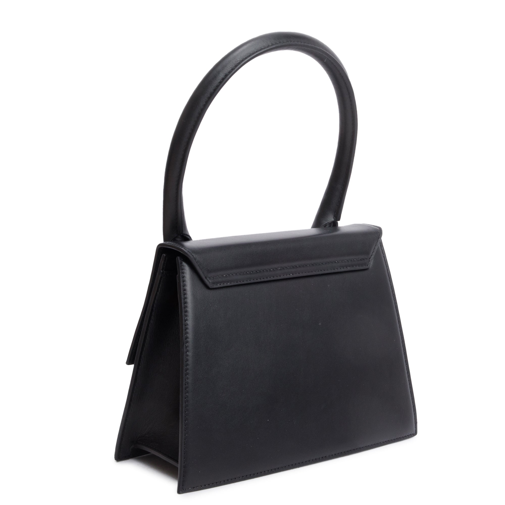 小物 JACQUEMUS Jacquemus-Black-Leather-Le-