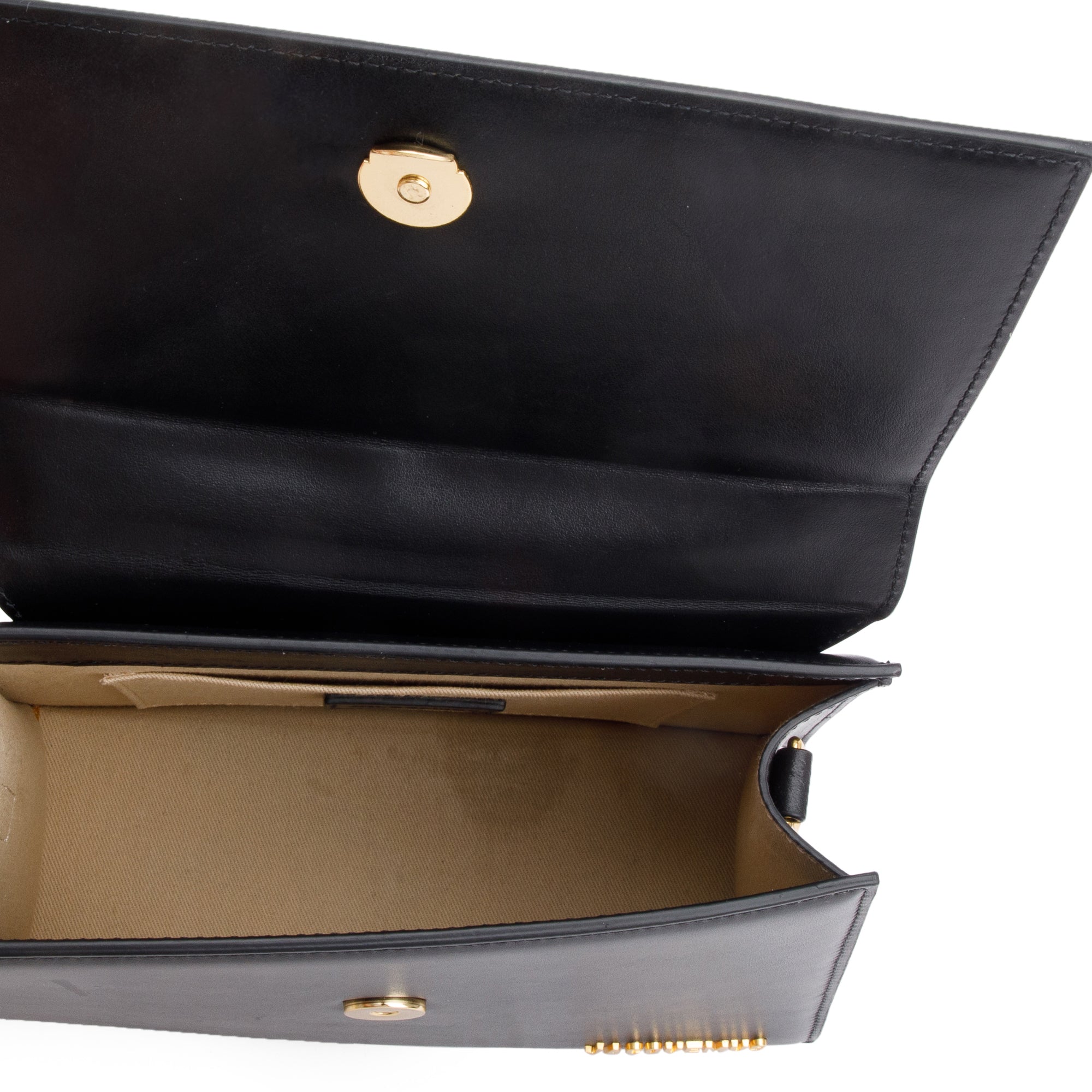 小物 JACQUEMUS Jacquemus-Black-Leather-Le-