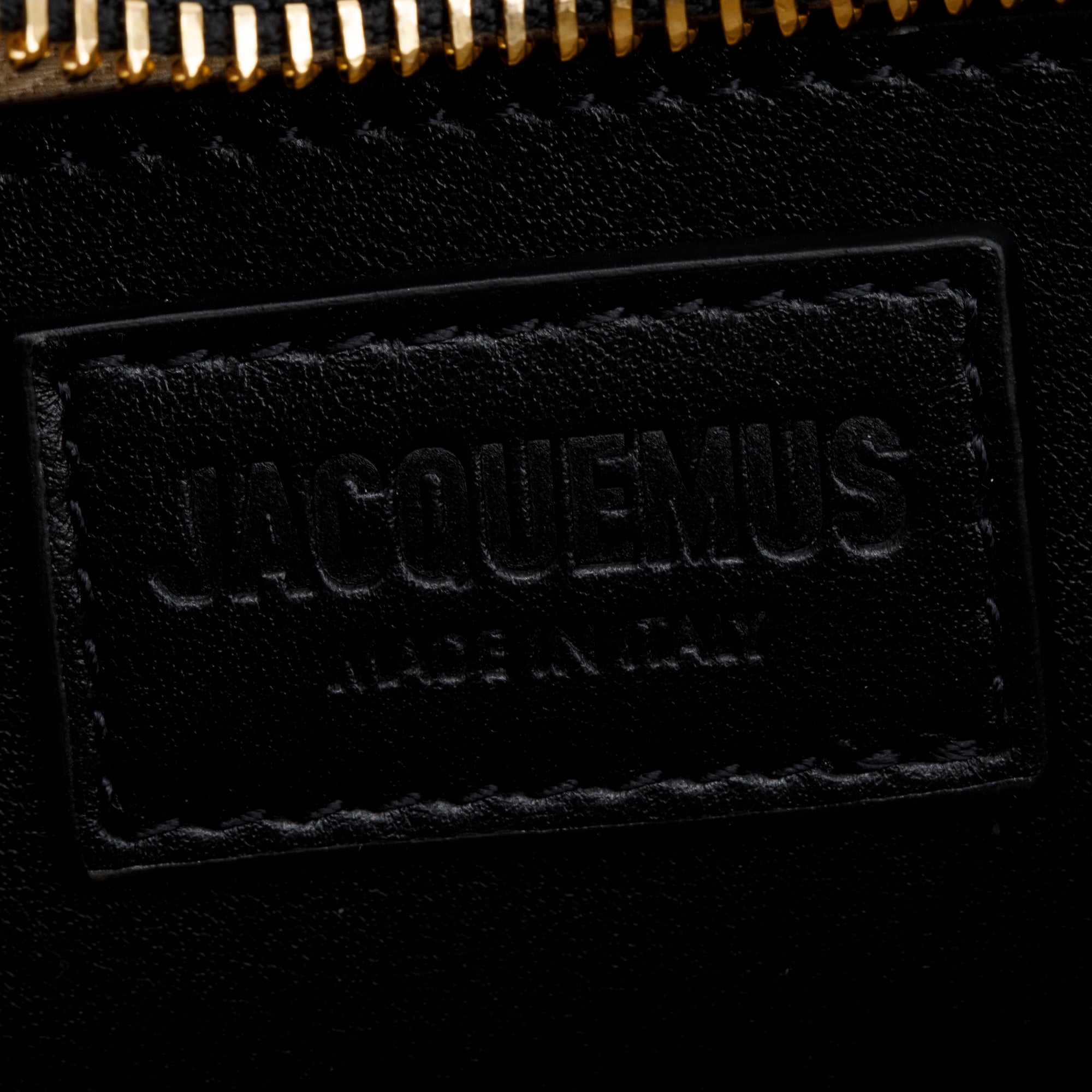 Jacquemus Black Leather Le Sac Ciuciu Chain Shoulder Bag w/ Strap