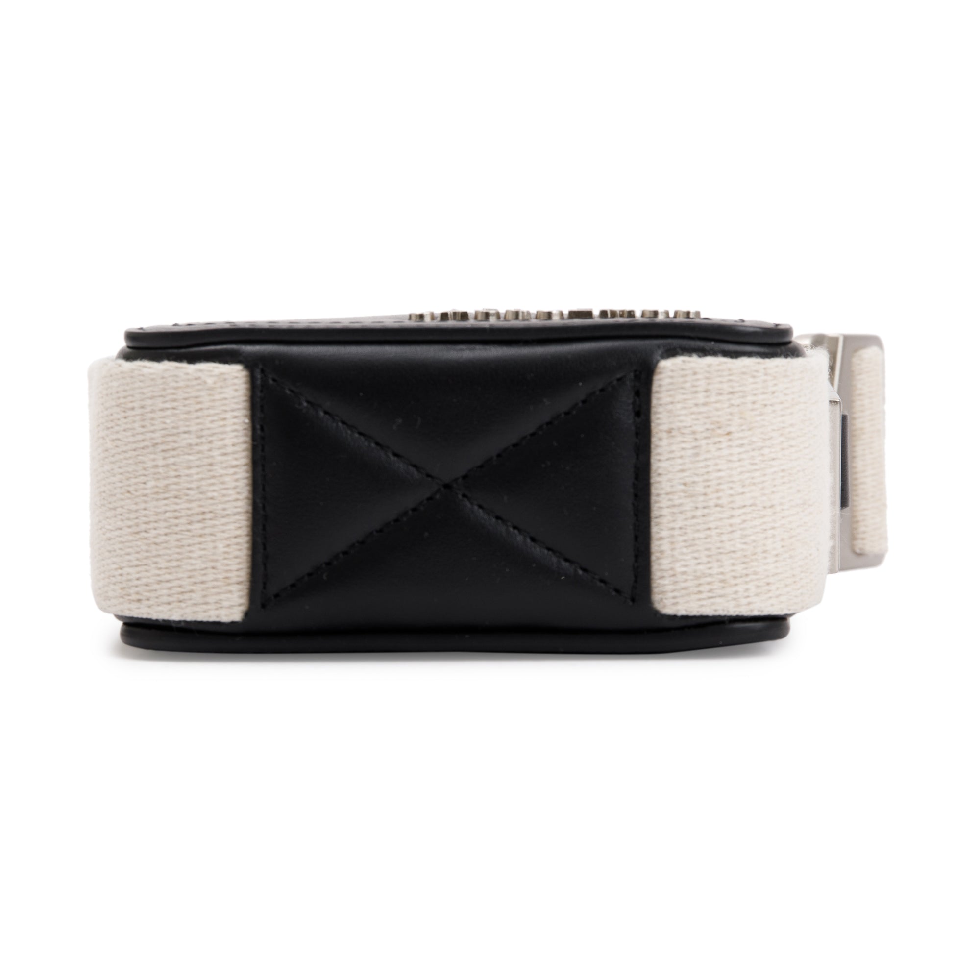 Jacquemus Black Leather OS Le Cuerda Vertical Bag