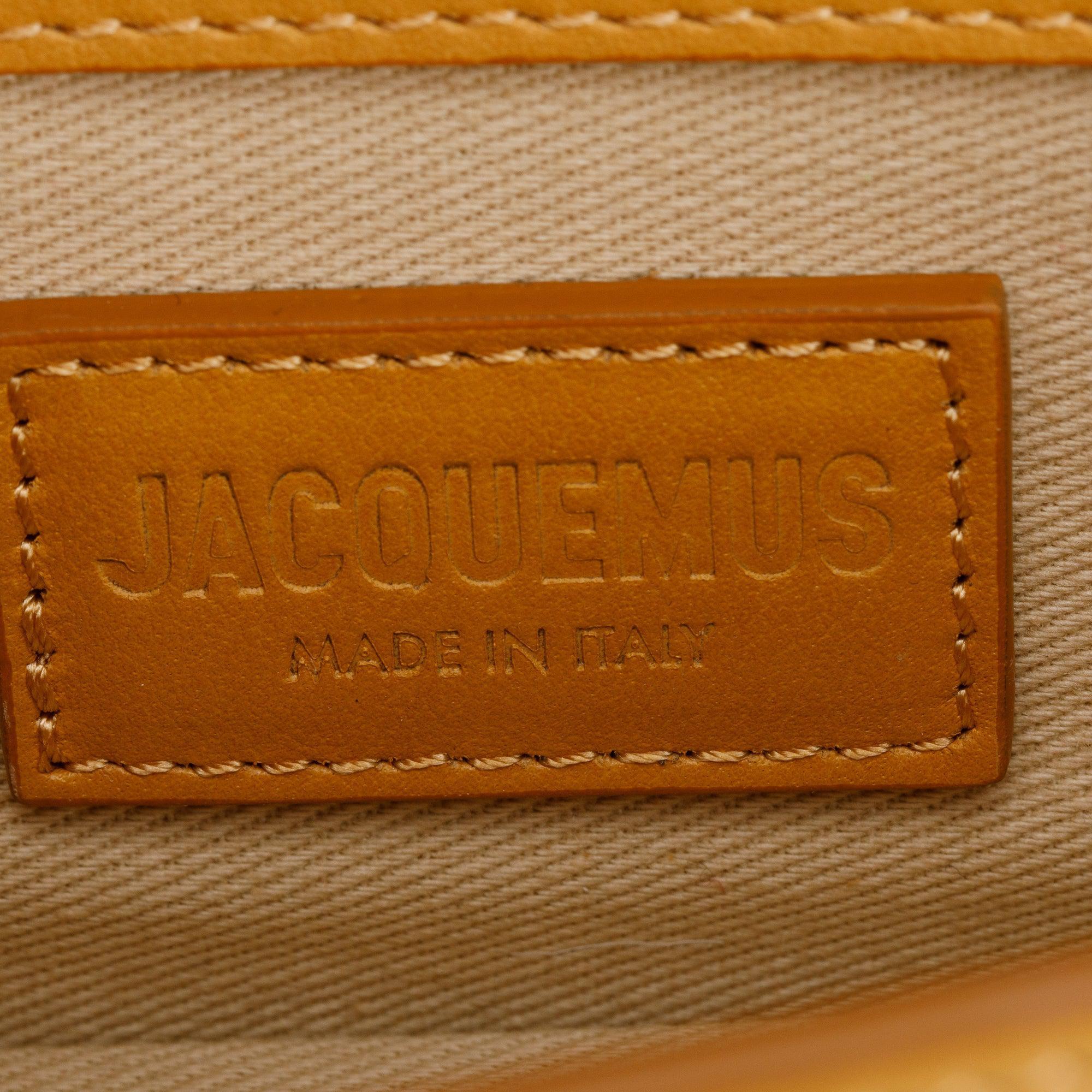 Jacquemus Brown Leather Le Bambino Bag w/ Strap