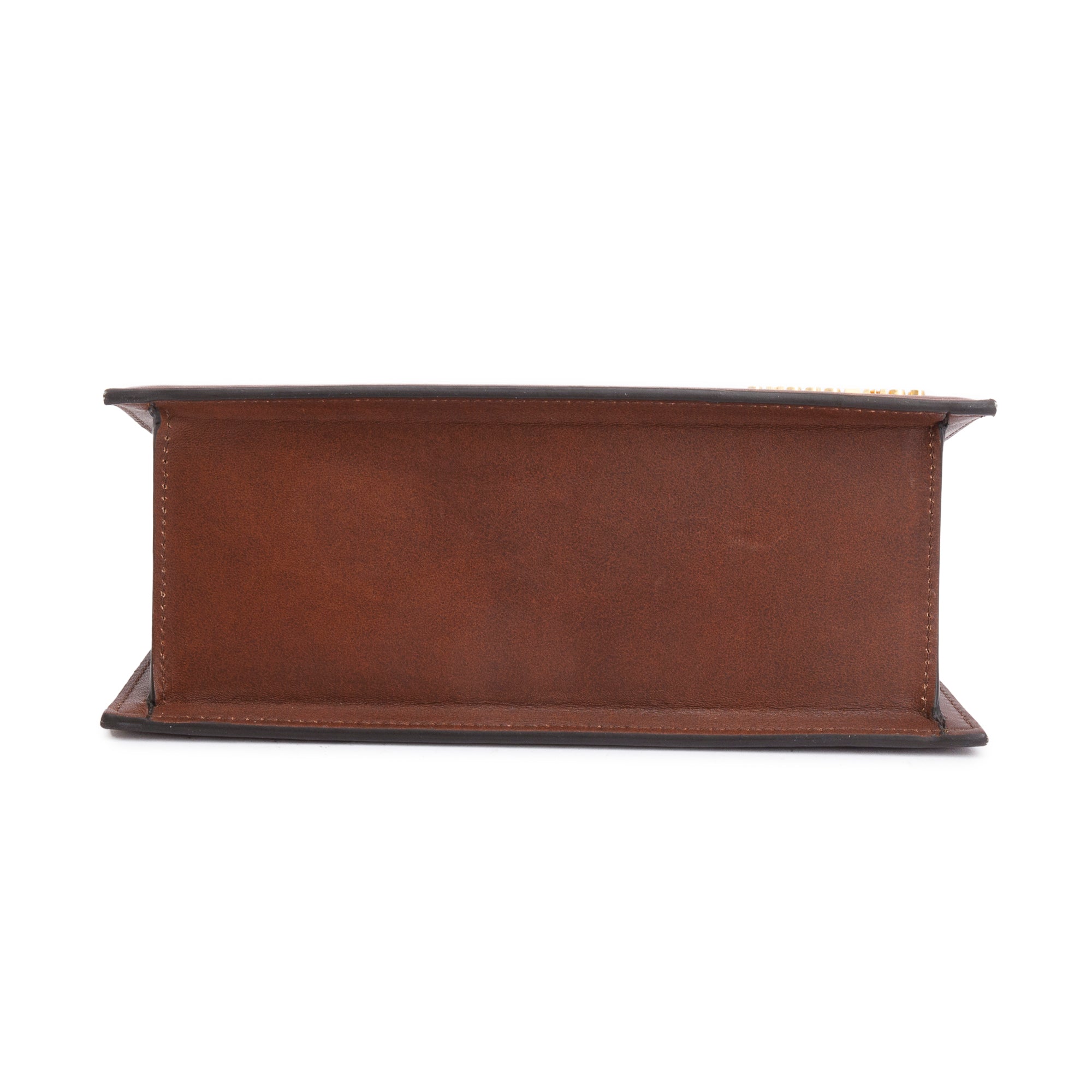 Jacquemus Brown Leather Le Grand Chiquito Moyen Bag w/ Strap