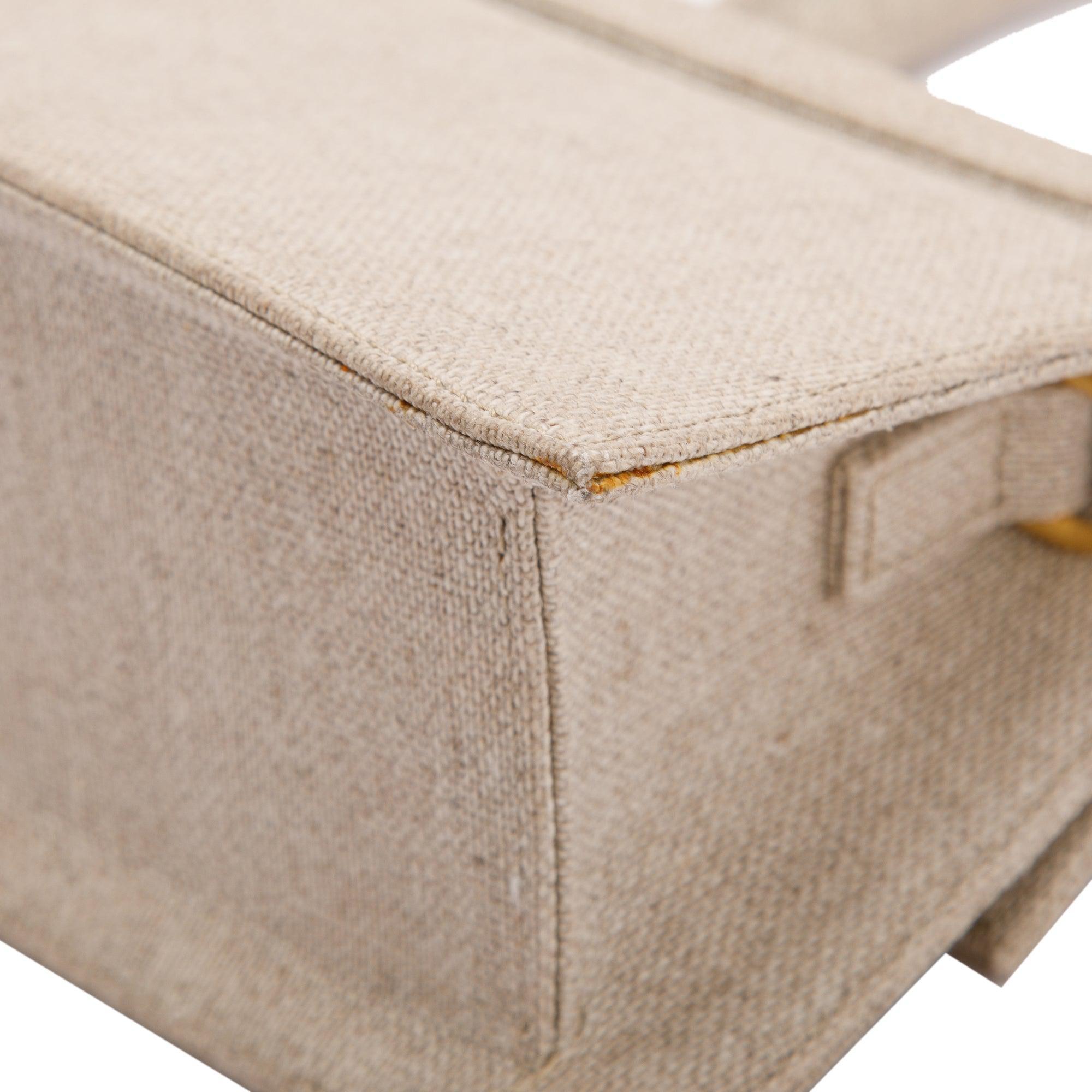 Jacquemus Medium Canvas Le Chiquito Handle Bag