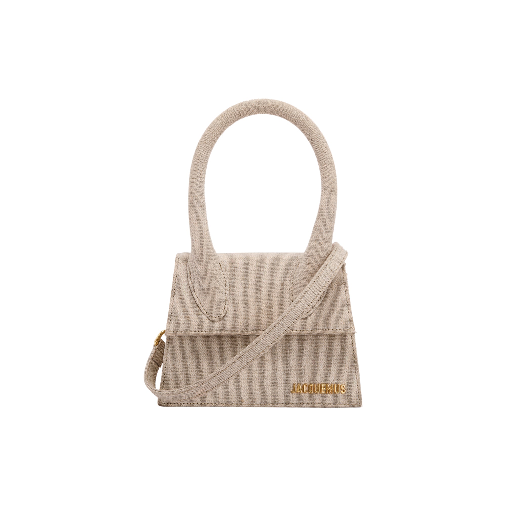 Jacquemus Medium Canvas Le Chiquito Handle Bag