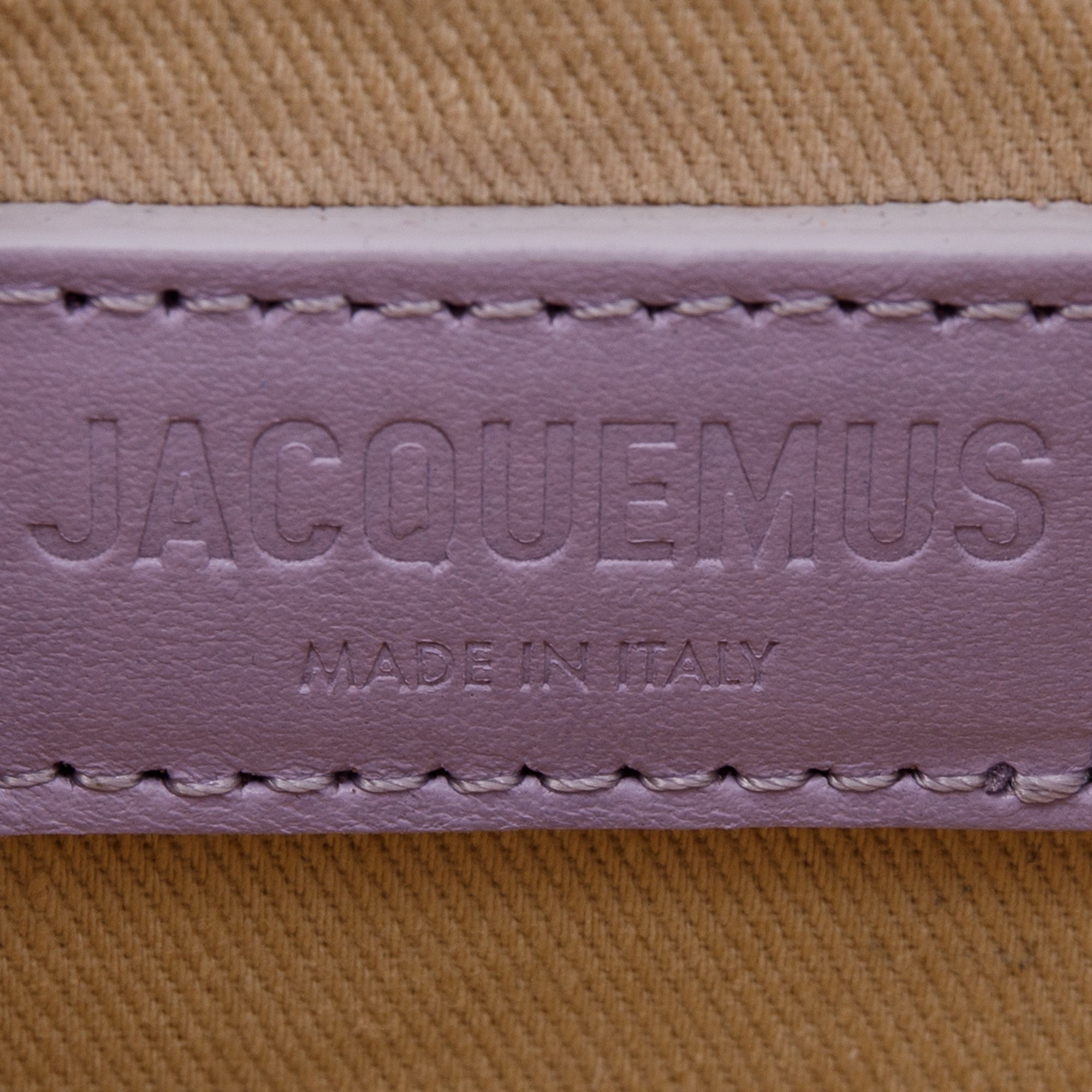 Jacquemus Medium Signature Leather Le Chiquito Handle Bag