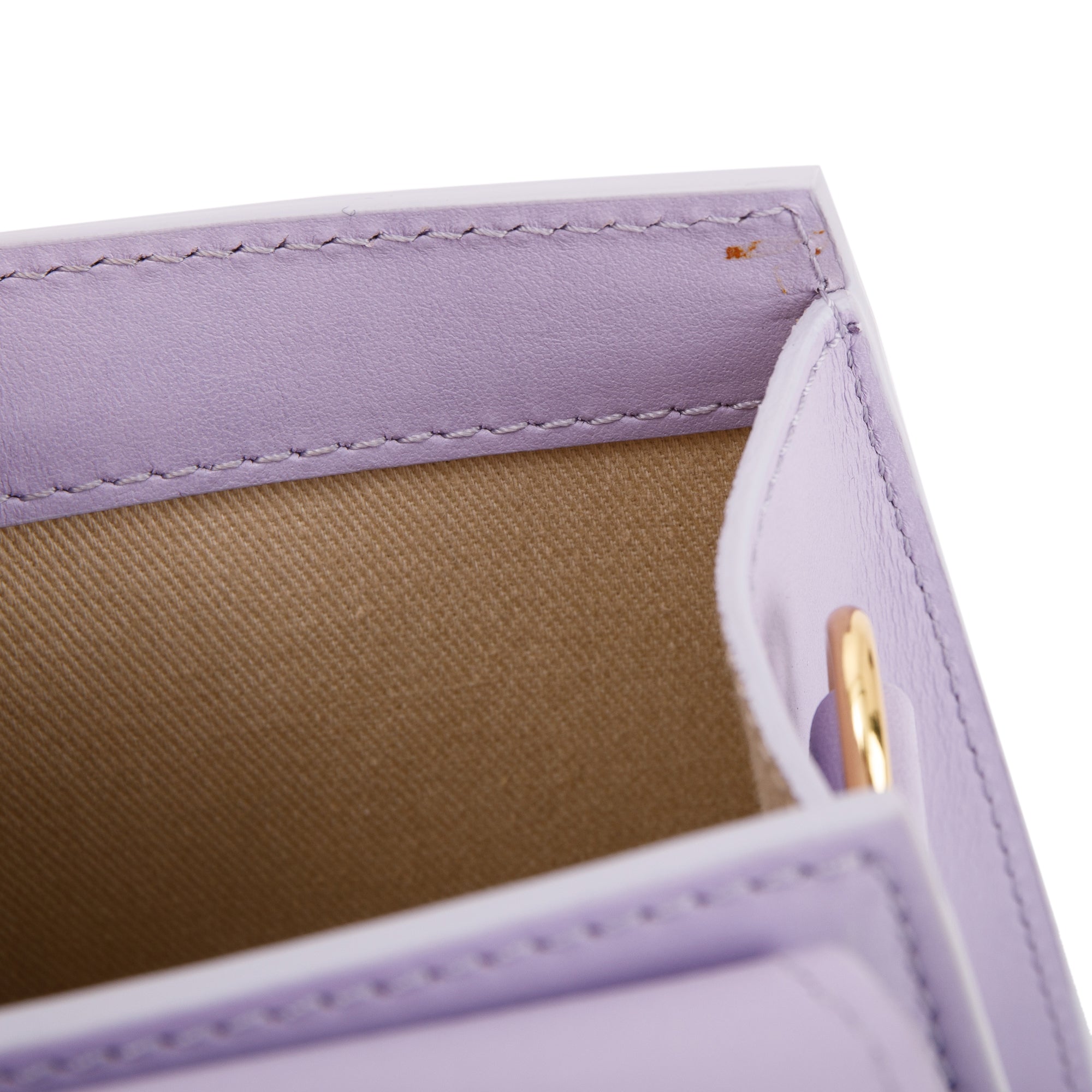 Jacquemus Medium Signature Leather Le Chiquito Handle Bag