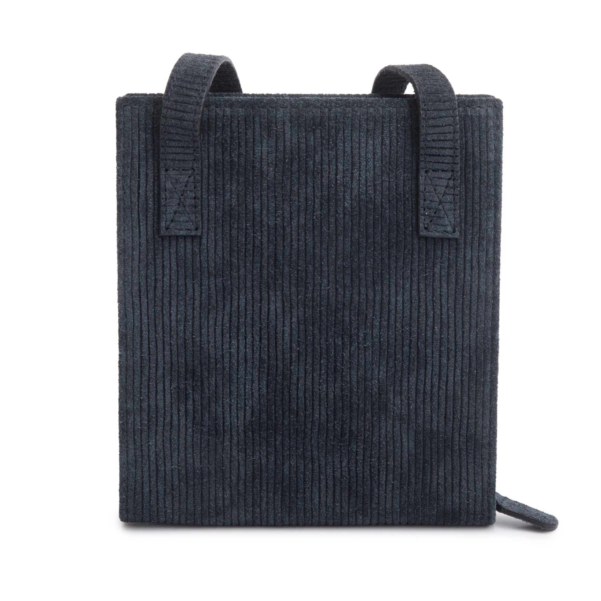 Jacquemus Navy Suede Le Gadjo Mini Bag