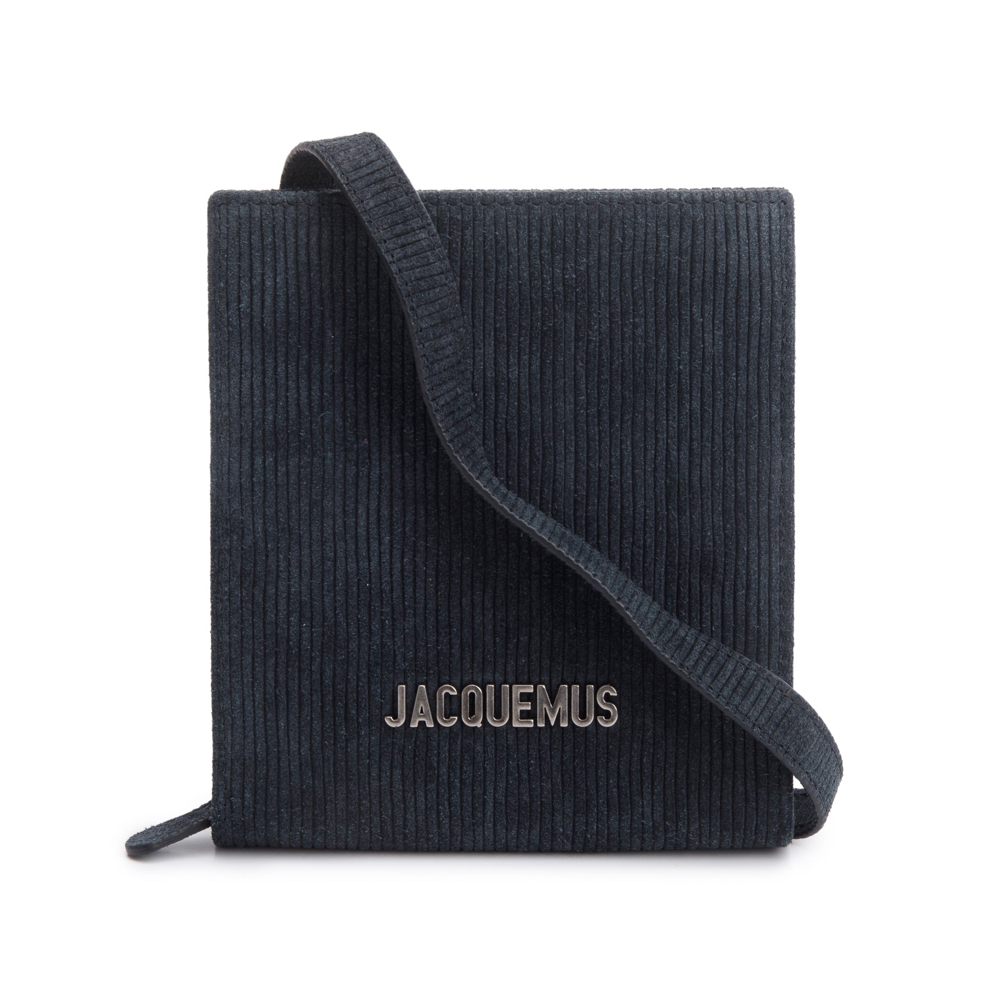 Jacquemus Navy Suede Le Gadjo Mini Bag