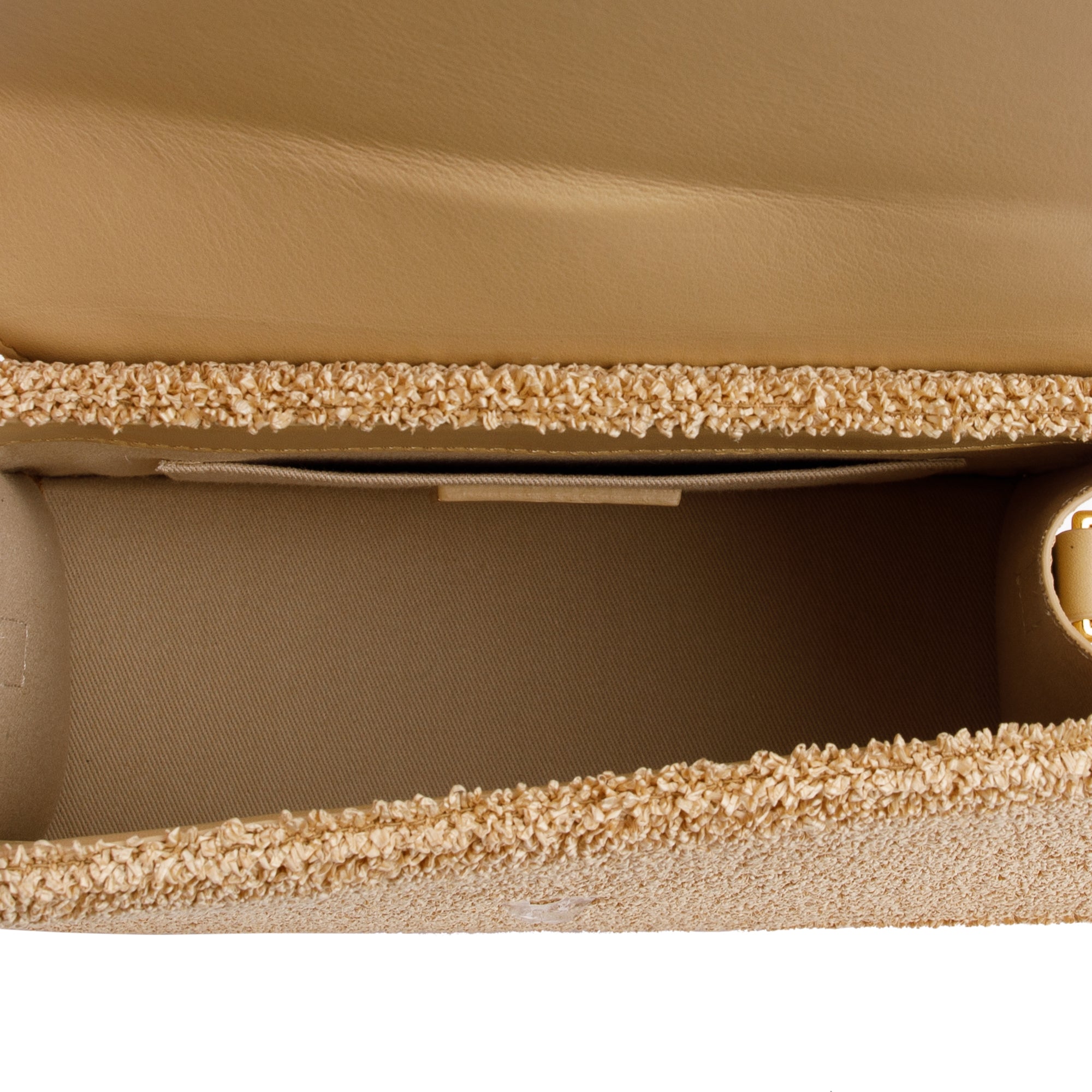 Jacquemus Raffia Le Grand Chiquito Handle Bag w/ Strap