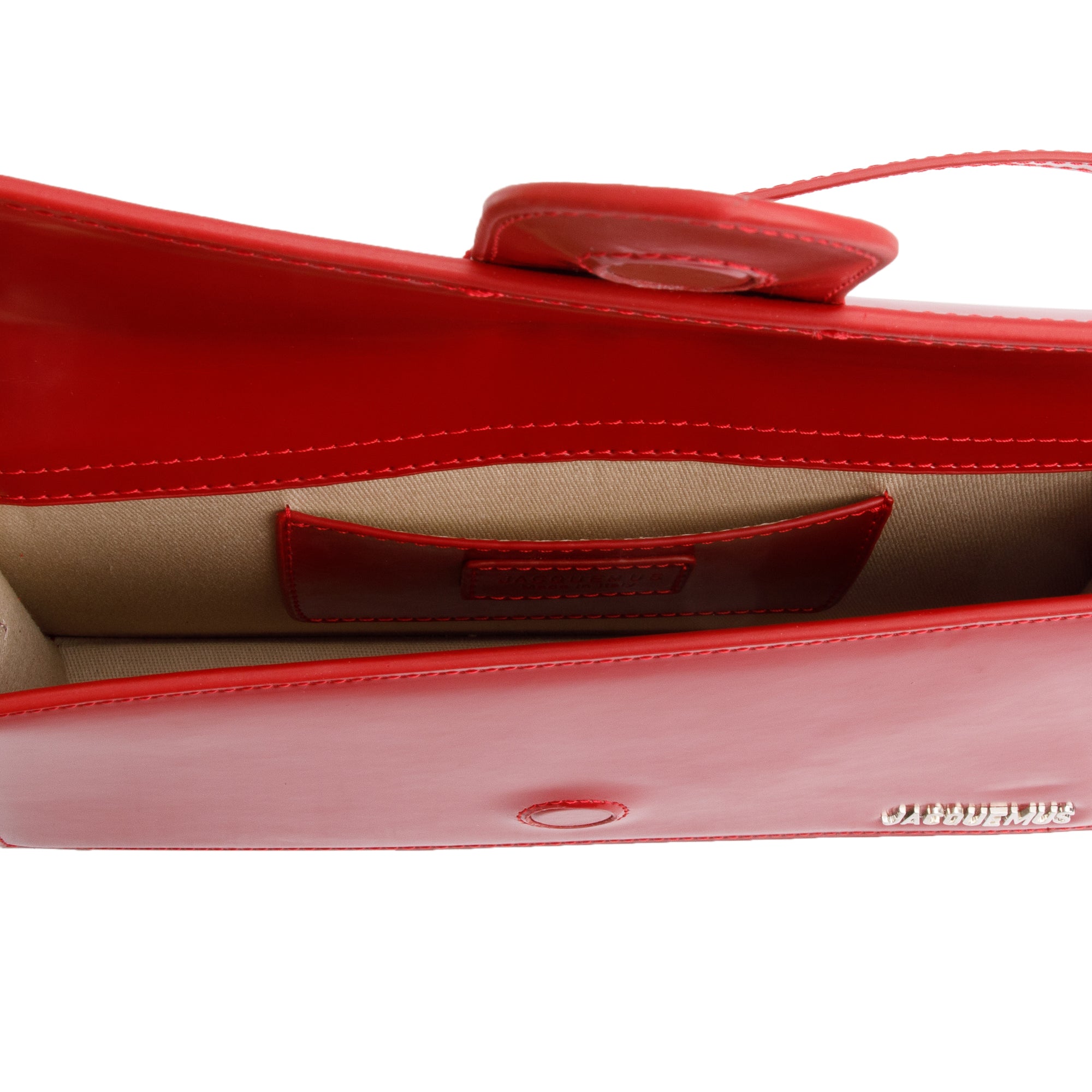 Jacquemus Red Le Chouchou Le Bambino Long Bag