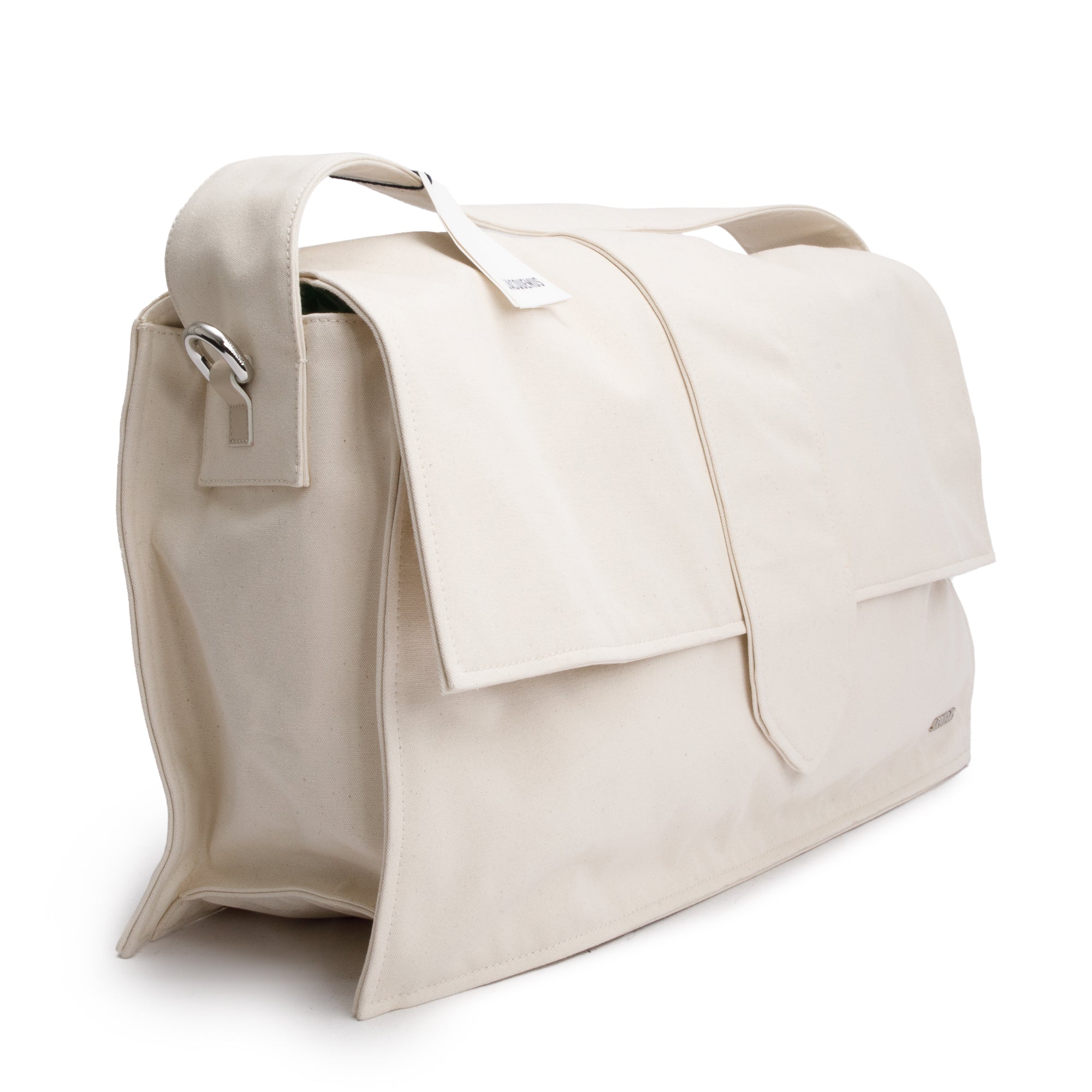 Jacquemus White Le Chouchou Le Bambino De Voyage Bag