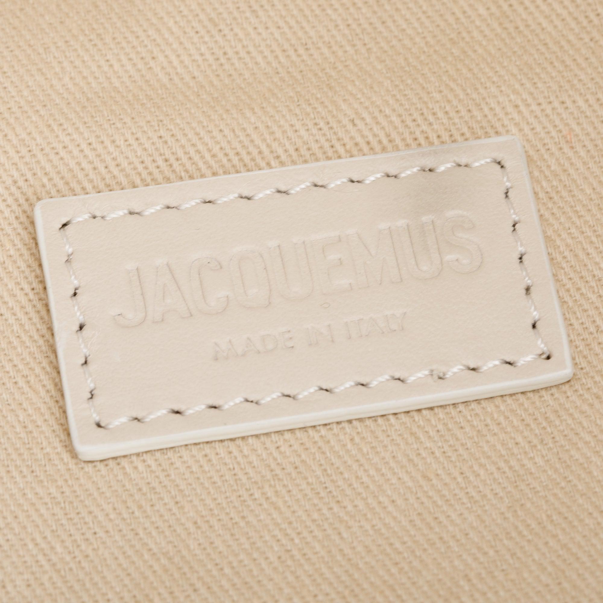 Jacquemus White Le Chouchou Le Bambino De Voyage Bag