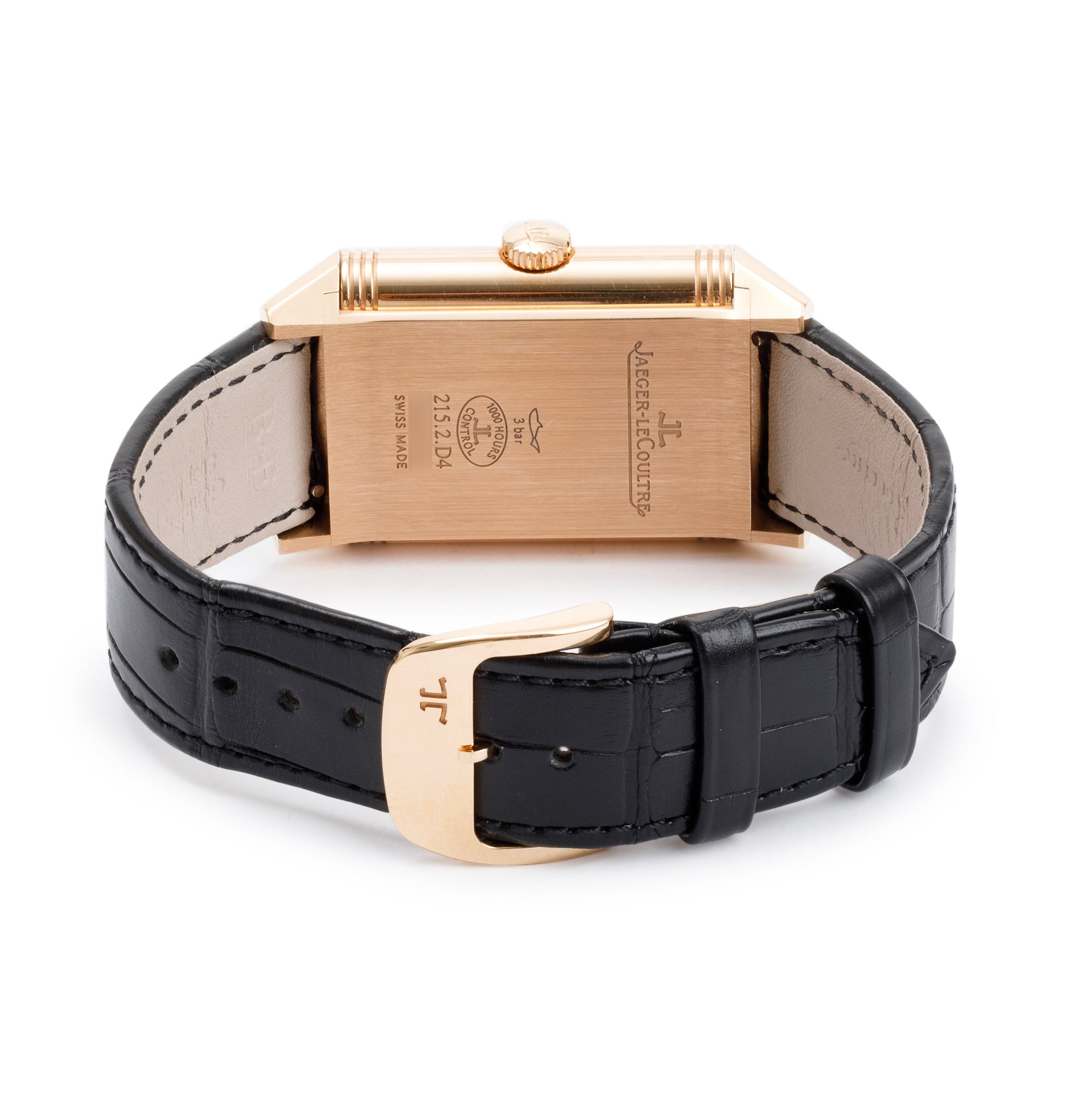 Jaeger LeCoultre 2022 18k Rose Gold Reverso Classic Duoface Small Seconds Watch w/ Box & Papers