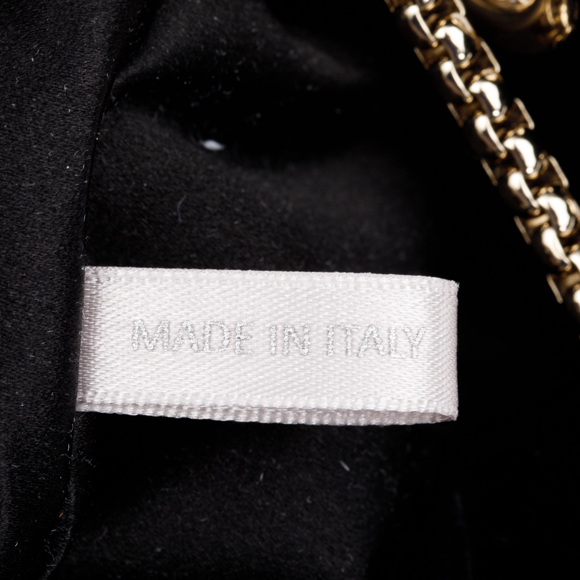 Jimmy Choo Black Velvet Bon Bon Bucket Bag