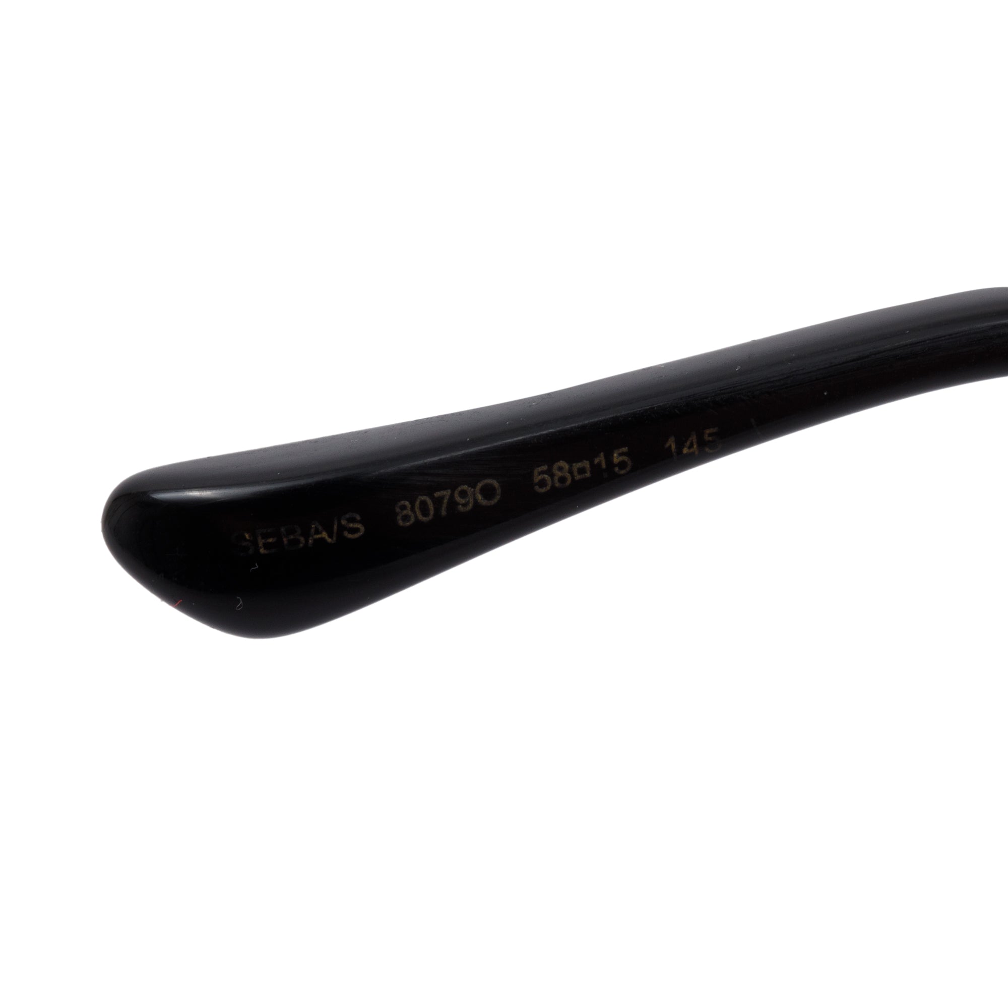 Jimmy Choo Seba/S Black Acetate Butterfly Sunglasses