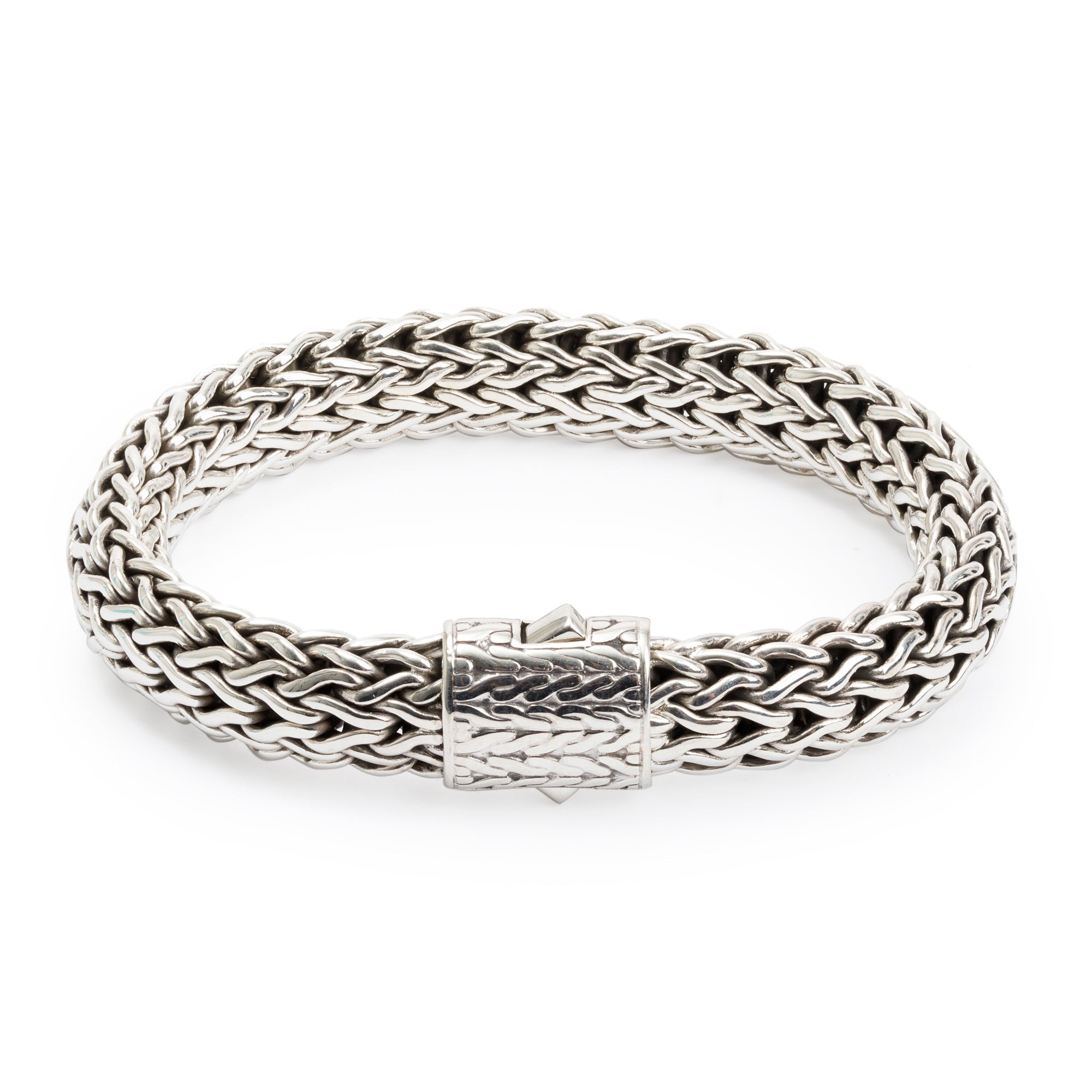John Hardy Sterling Silver 10.5 MM Classic Chain Bracelet