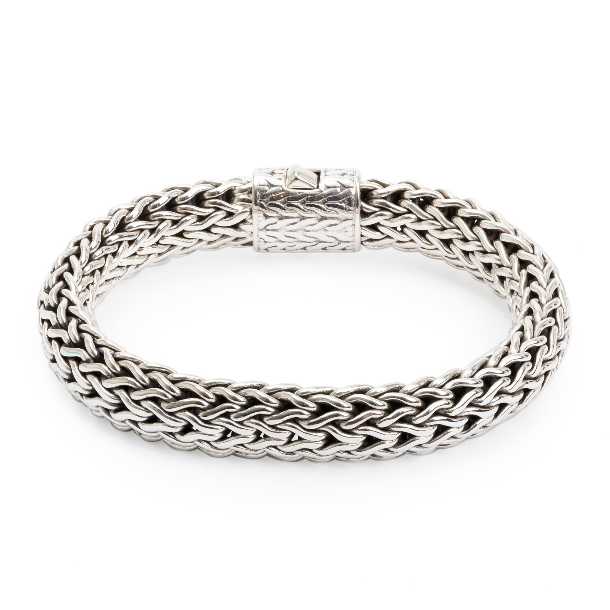 John Hardy Sterling Silver 10.5 MM Classic Chain Bracelet