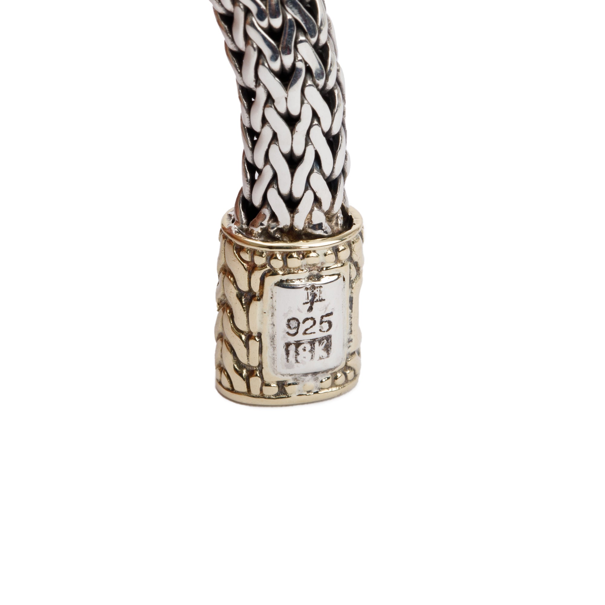 John Hardy Sterling Silver & 18k Yellow Gold 6.5 MM Classic Chain Necklace