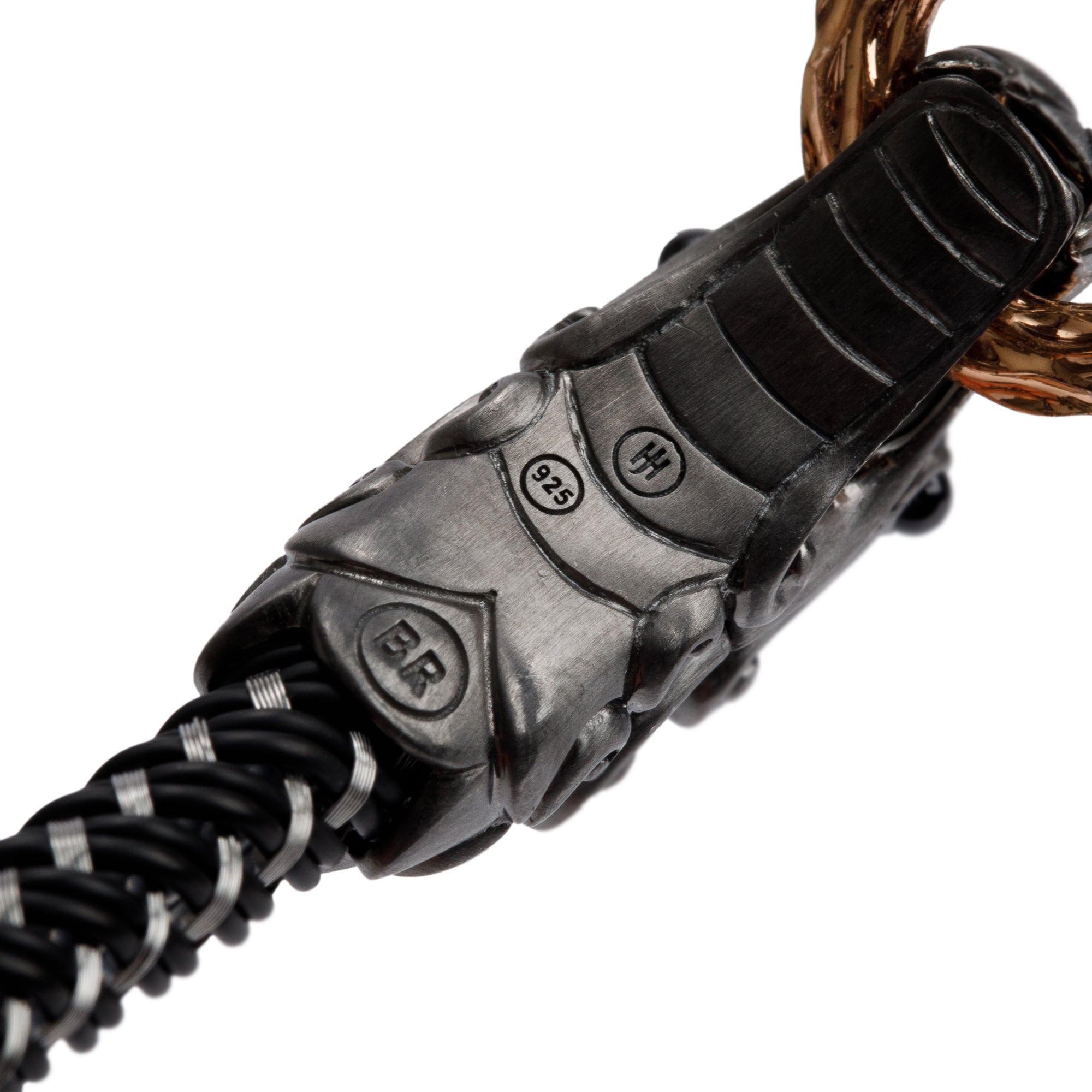 John Hardy Sterling Silver & Bronze Legends of Naga Double Wrap Bracelet