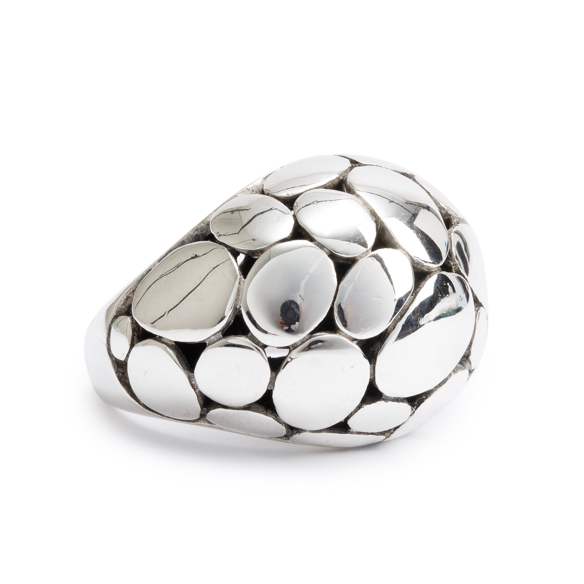 John Hardy Sterling Silver Kali Dome Ring, Size 7.75