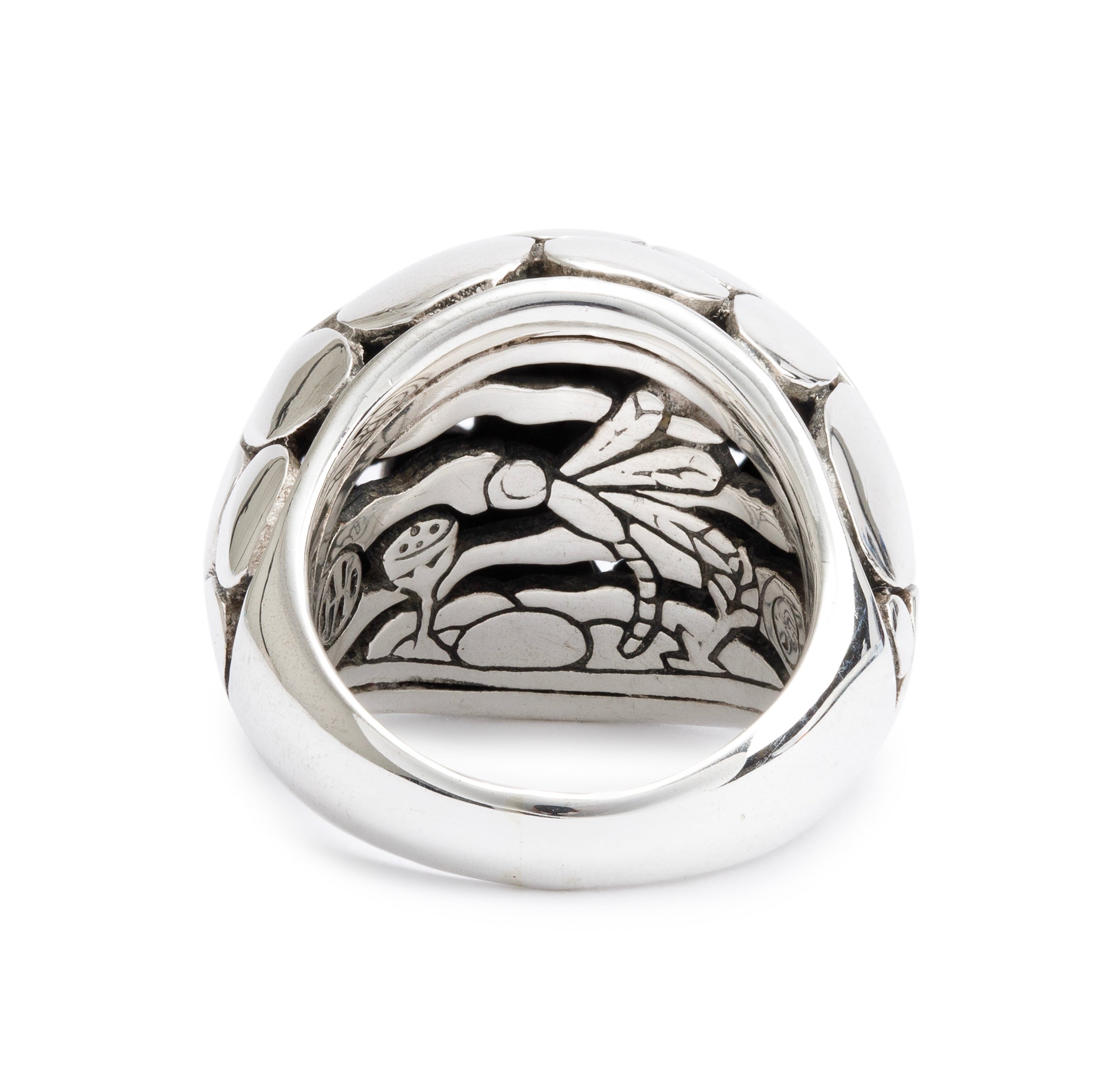 John Hardy Sterling Silver Kali Dome Ring, Size 7.75