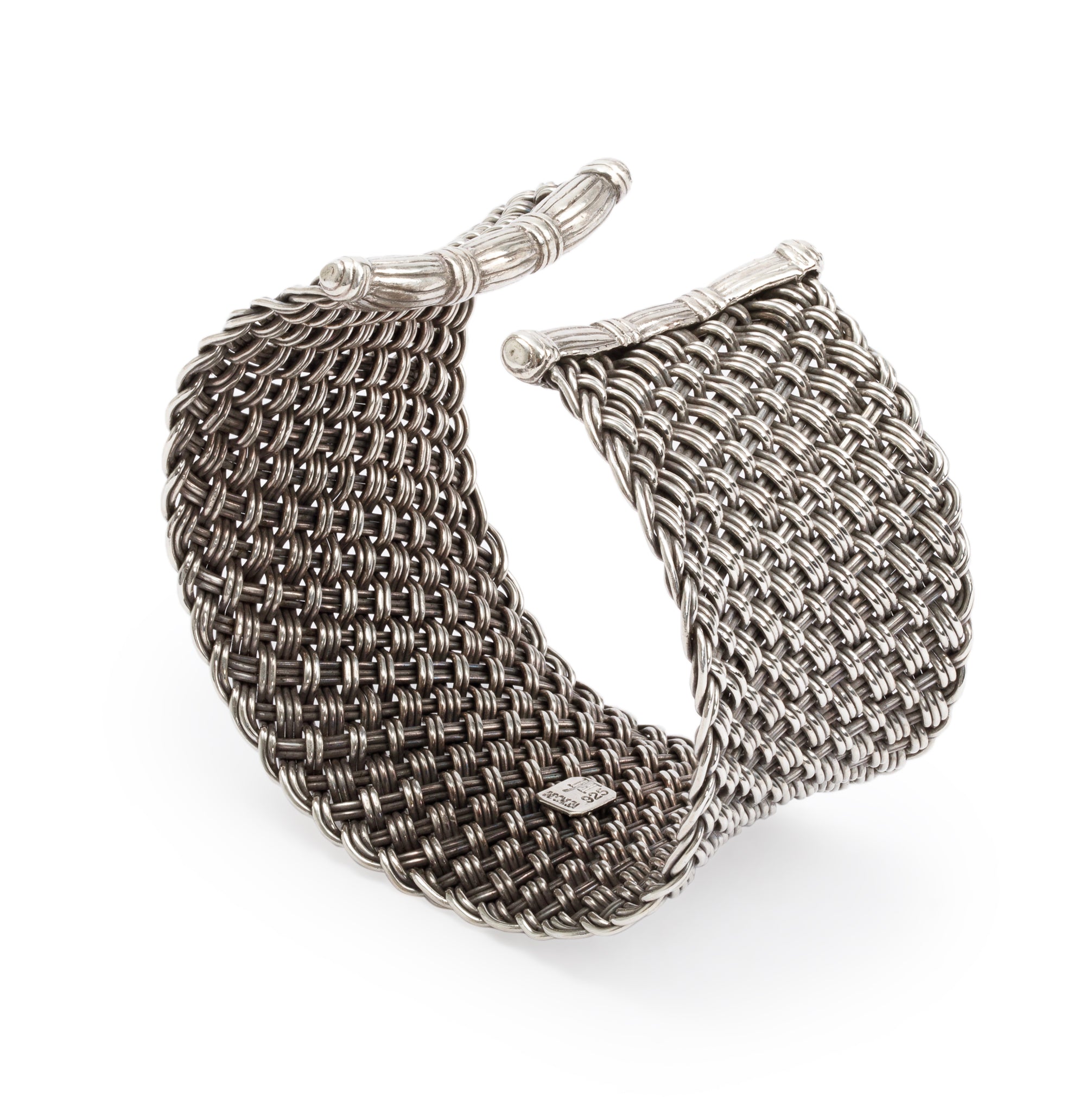 John Hardy Sterling Silver Kali Woven Cuff Bracelet
