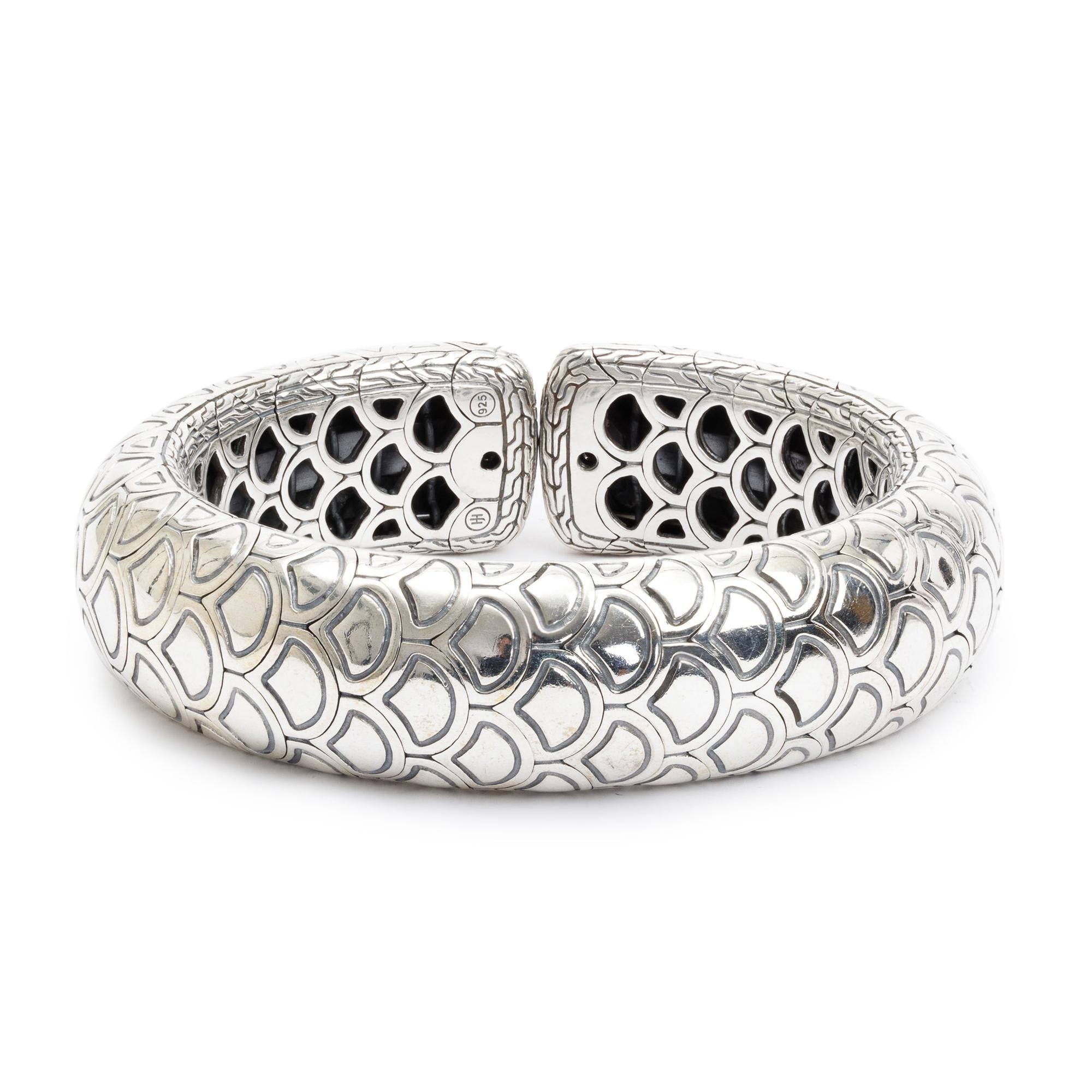 John Hardy Sterling Silver Naga Bold Flex Bangle